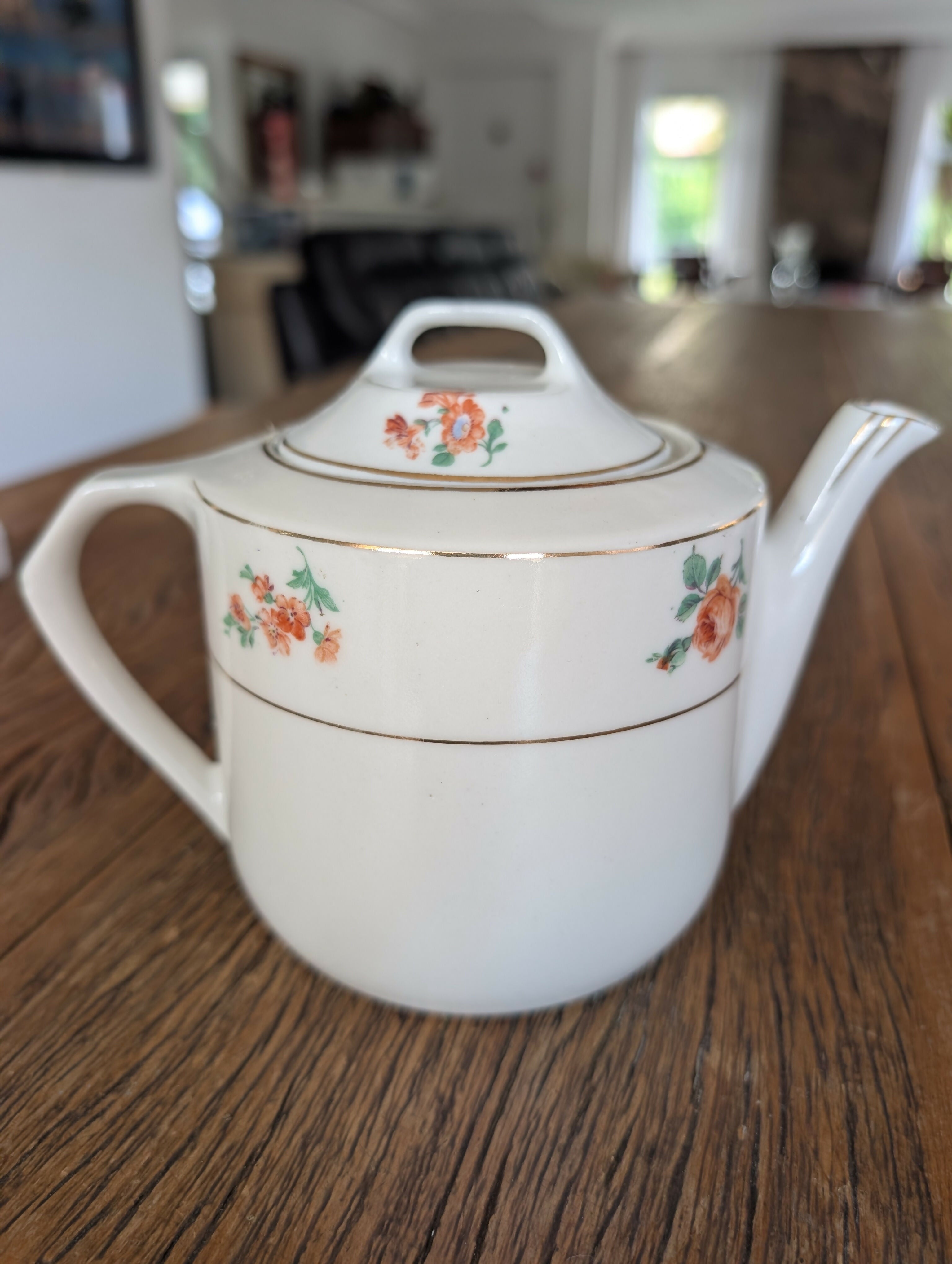 Bule porcelana da Cerqueira Leite