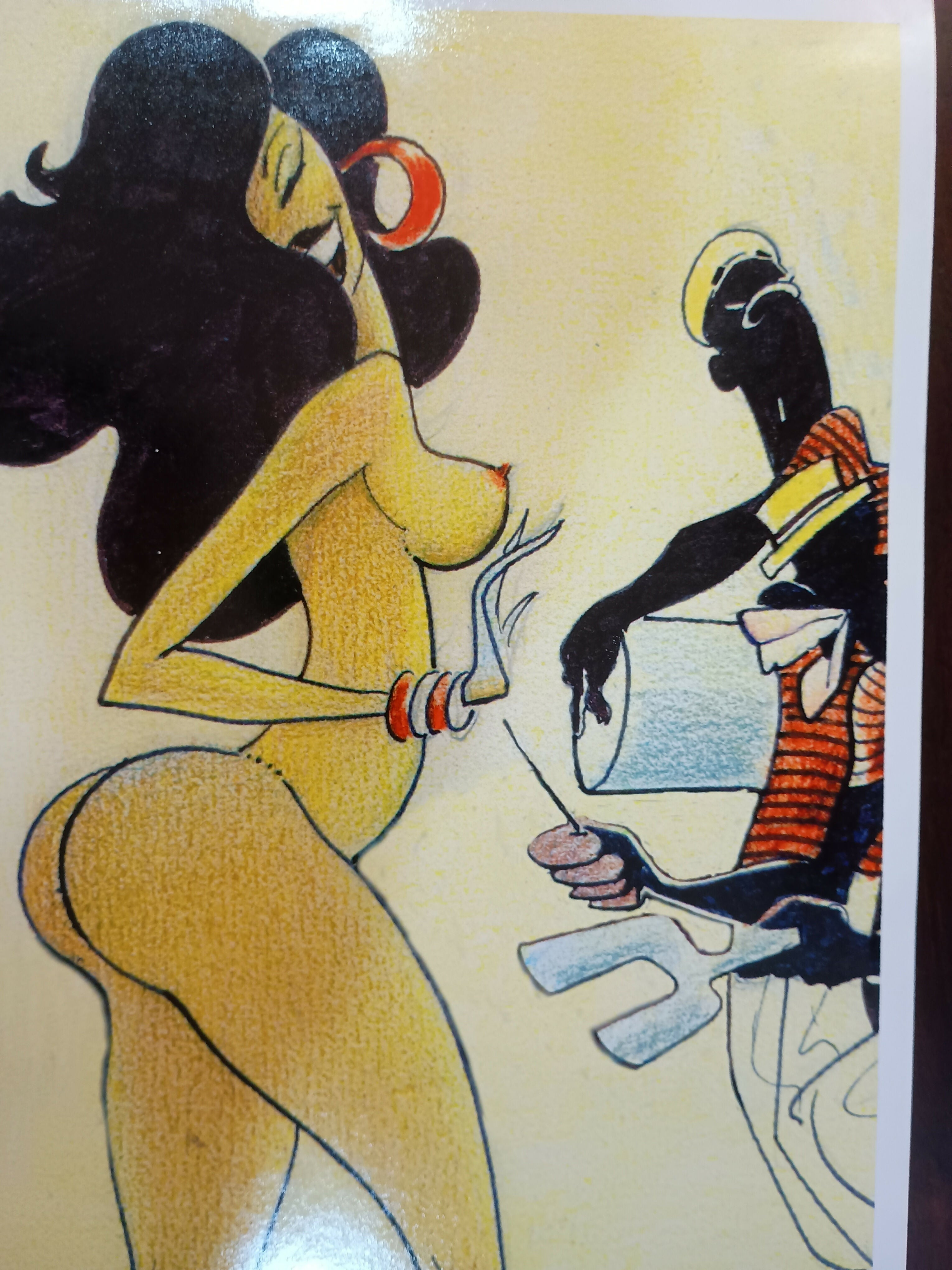 GRAVURA DO CARTUNISTA LAN