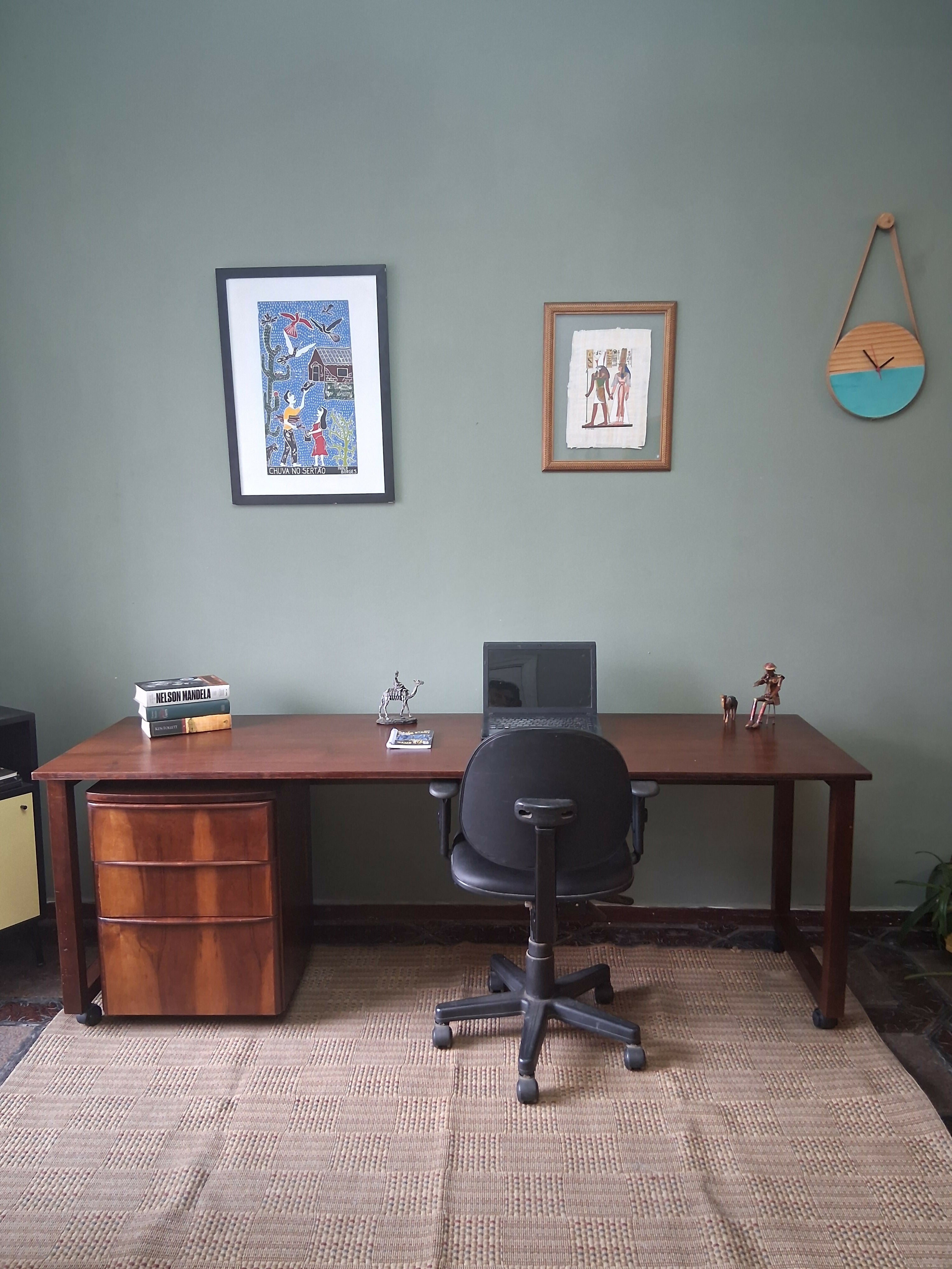 Escrivaninha Madeira Maciça