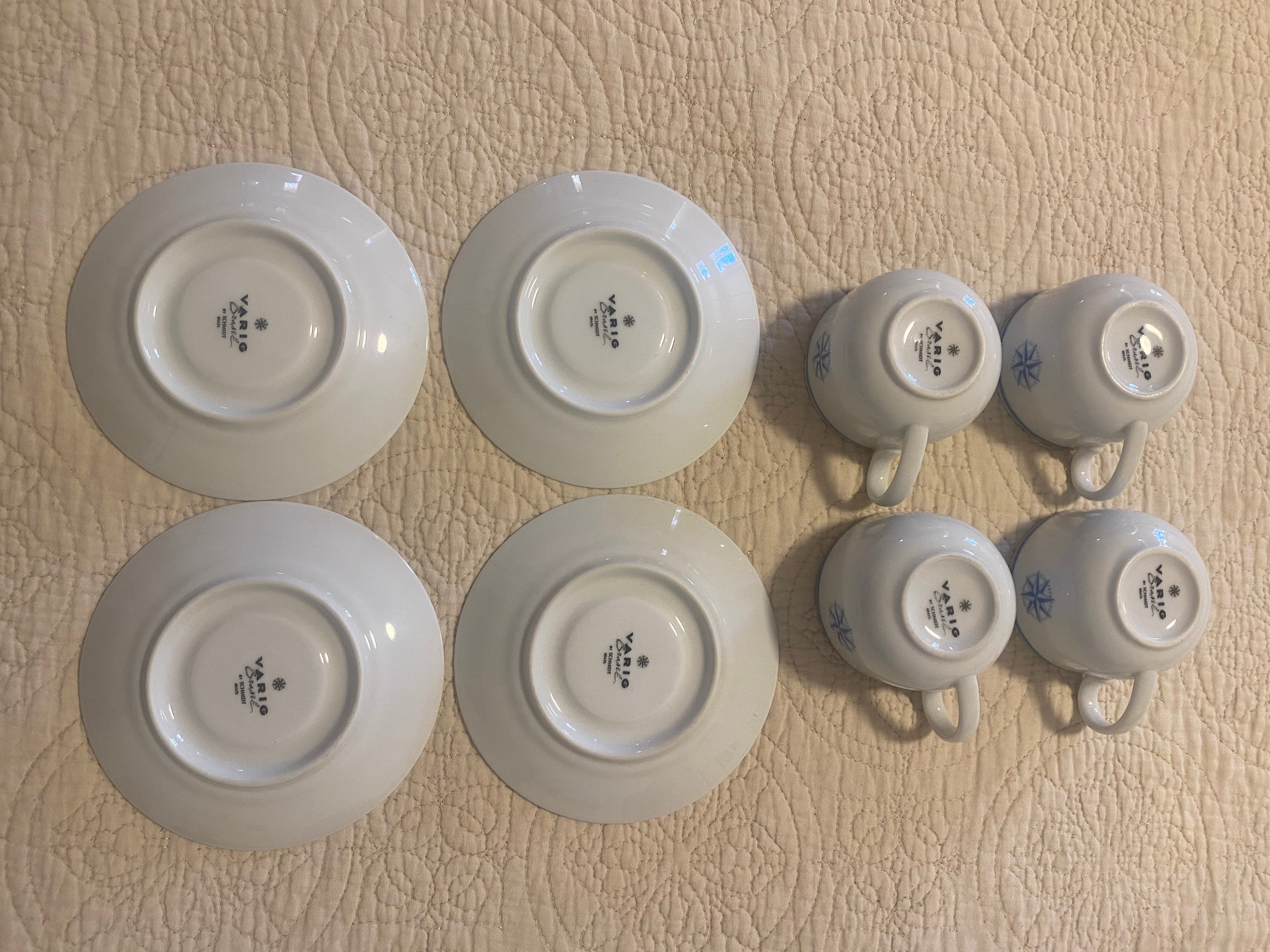 Conjunto de xícaras VARIG