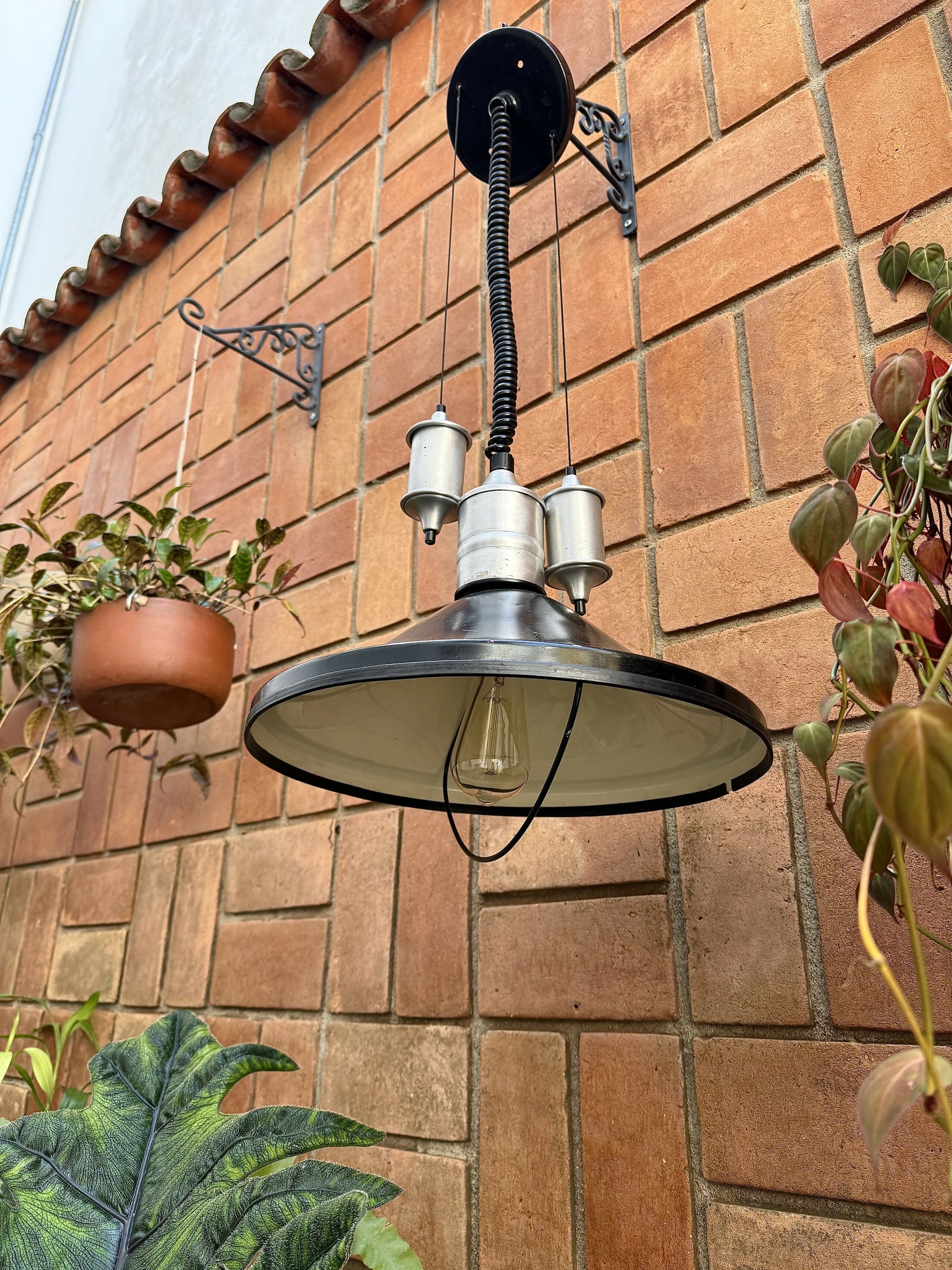 Lustre pendente estilo industrial