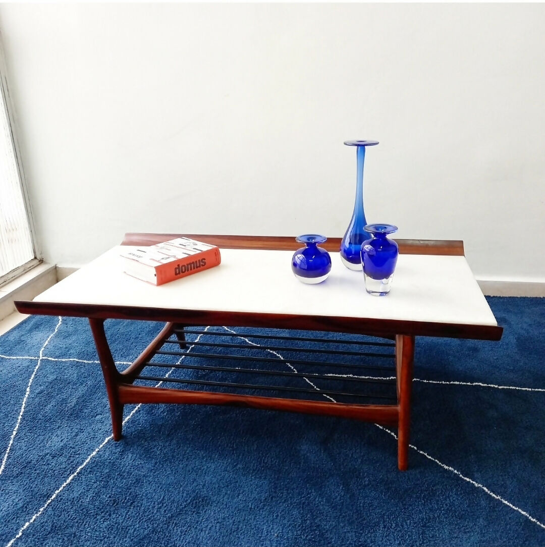 MESA DE CENTRO EM CAVIÚNA GIUSEPPE SCAPINELLI ANOS 50