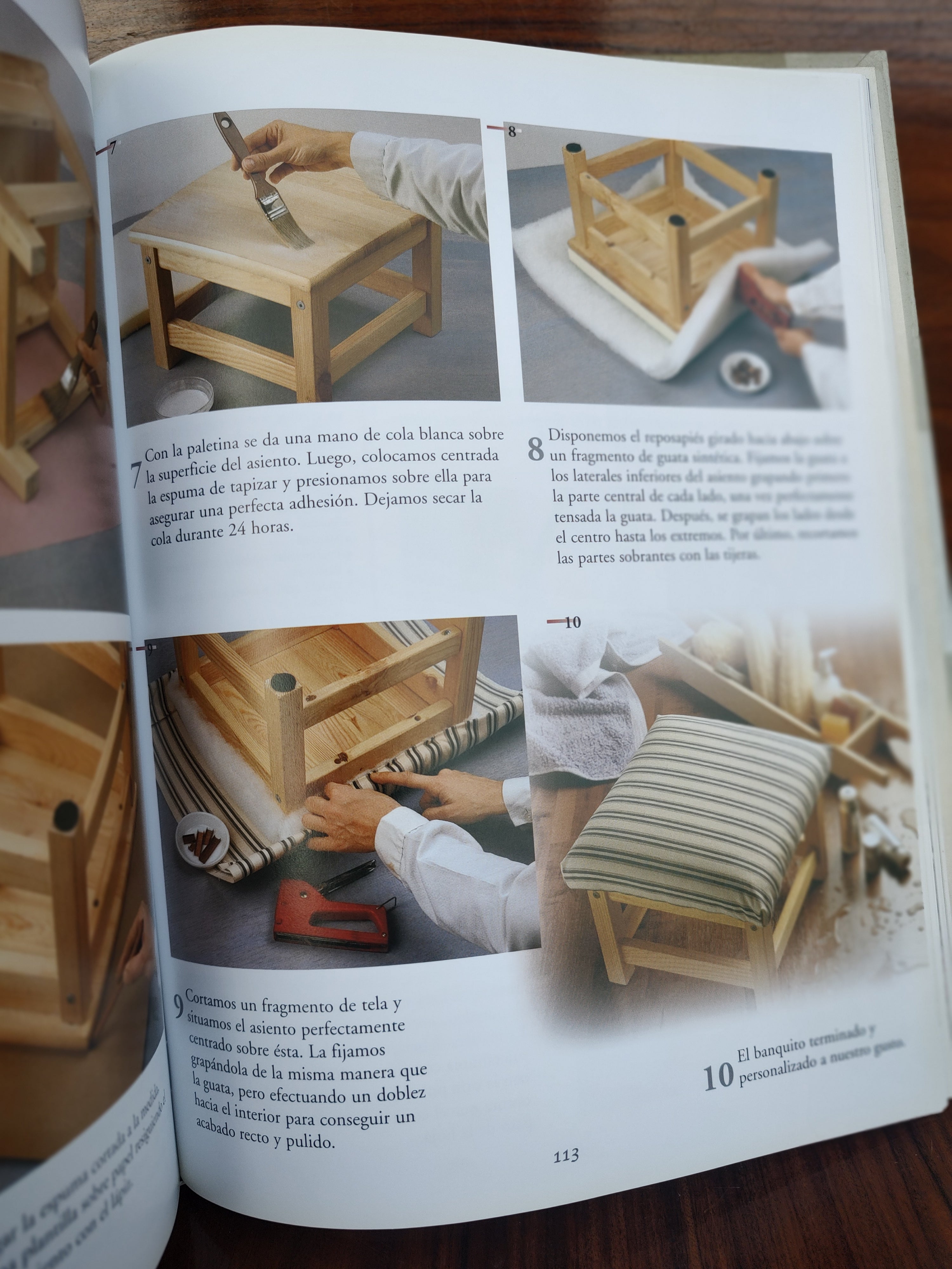 Livro "Decore su Hogar — Proyectos fáciles paso a paso" Editora Parramón - ed. 2006