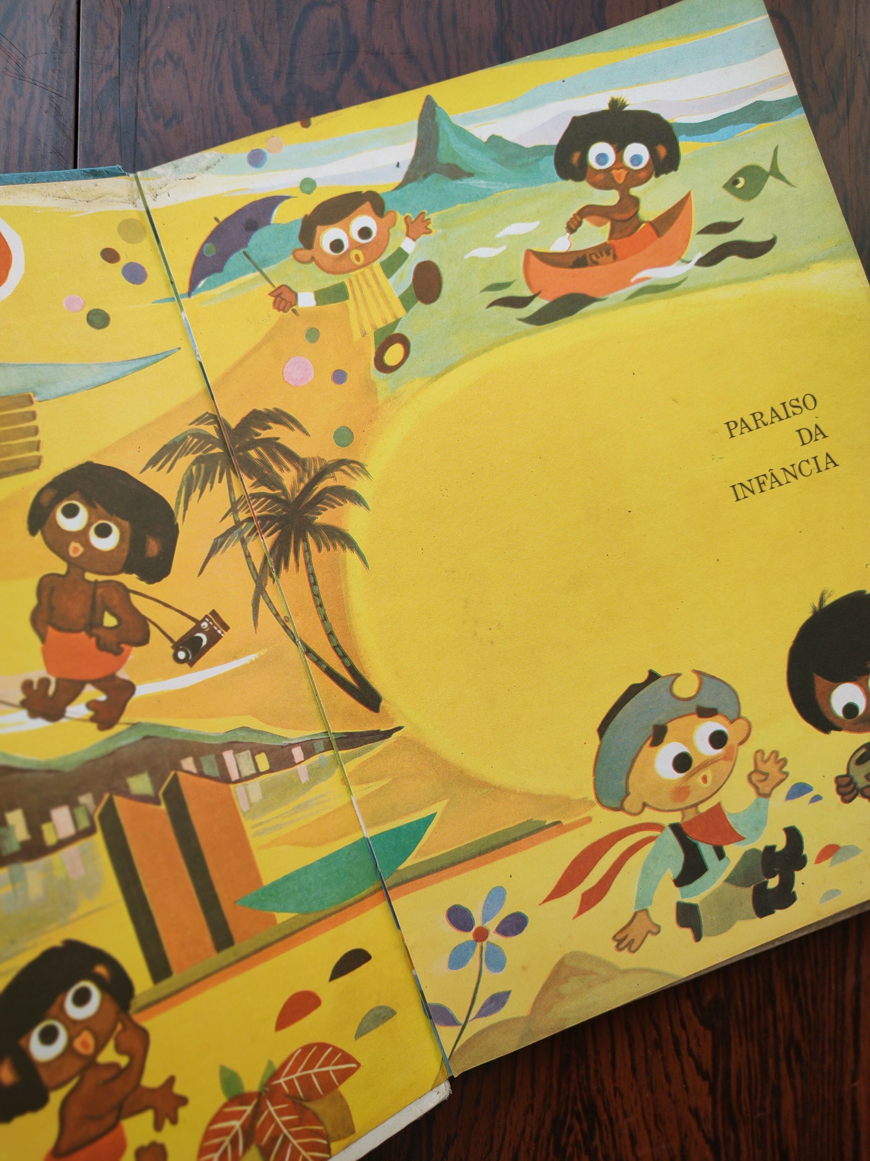 Antigo Livro "O Indiozinho Amazonas" - publicado em 1975