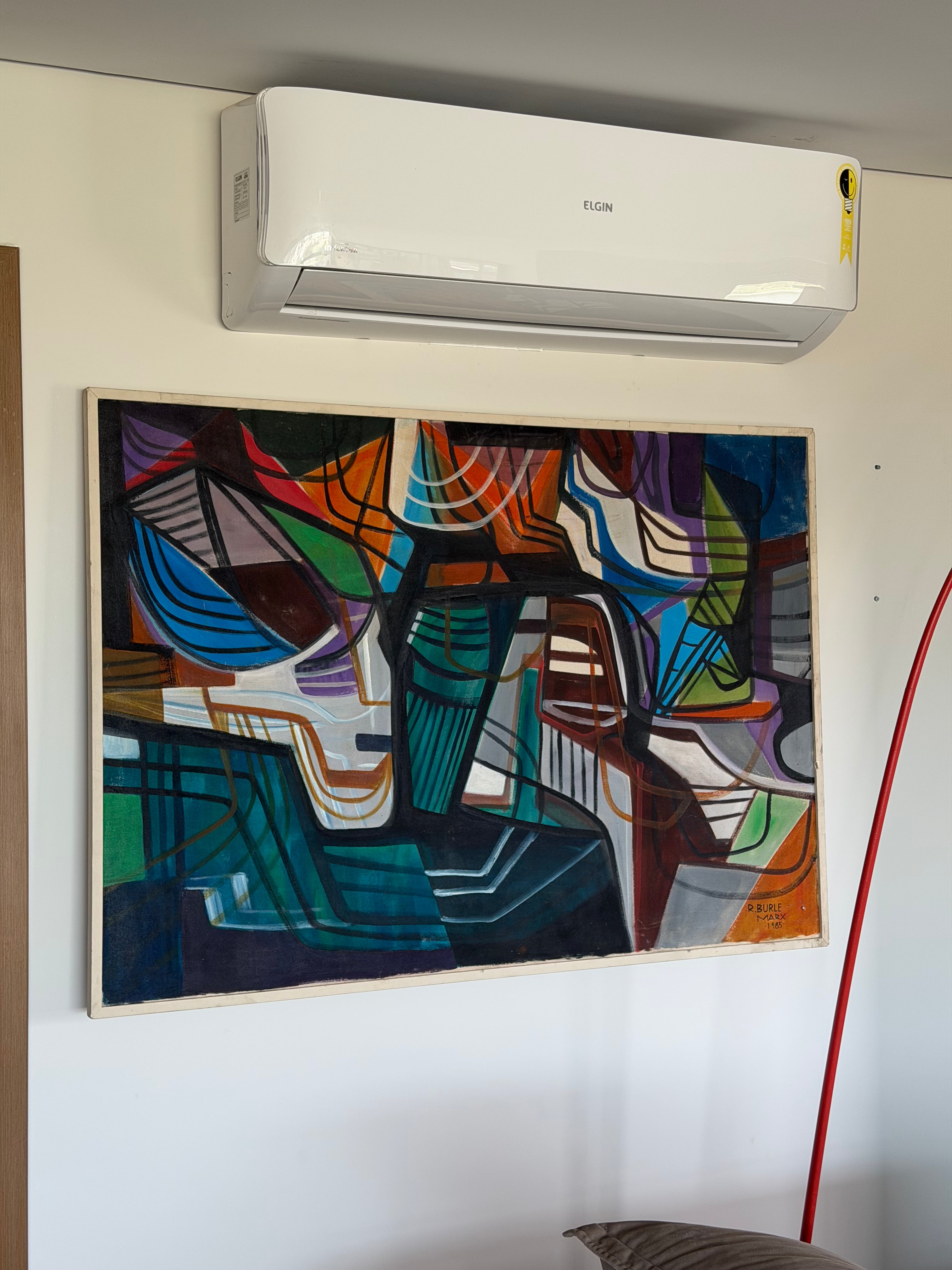 Quadro Roberto Burle Marx O.S.T 93 x 133cm