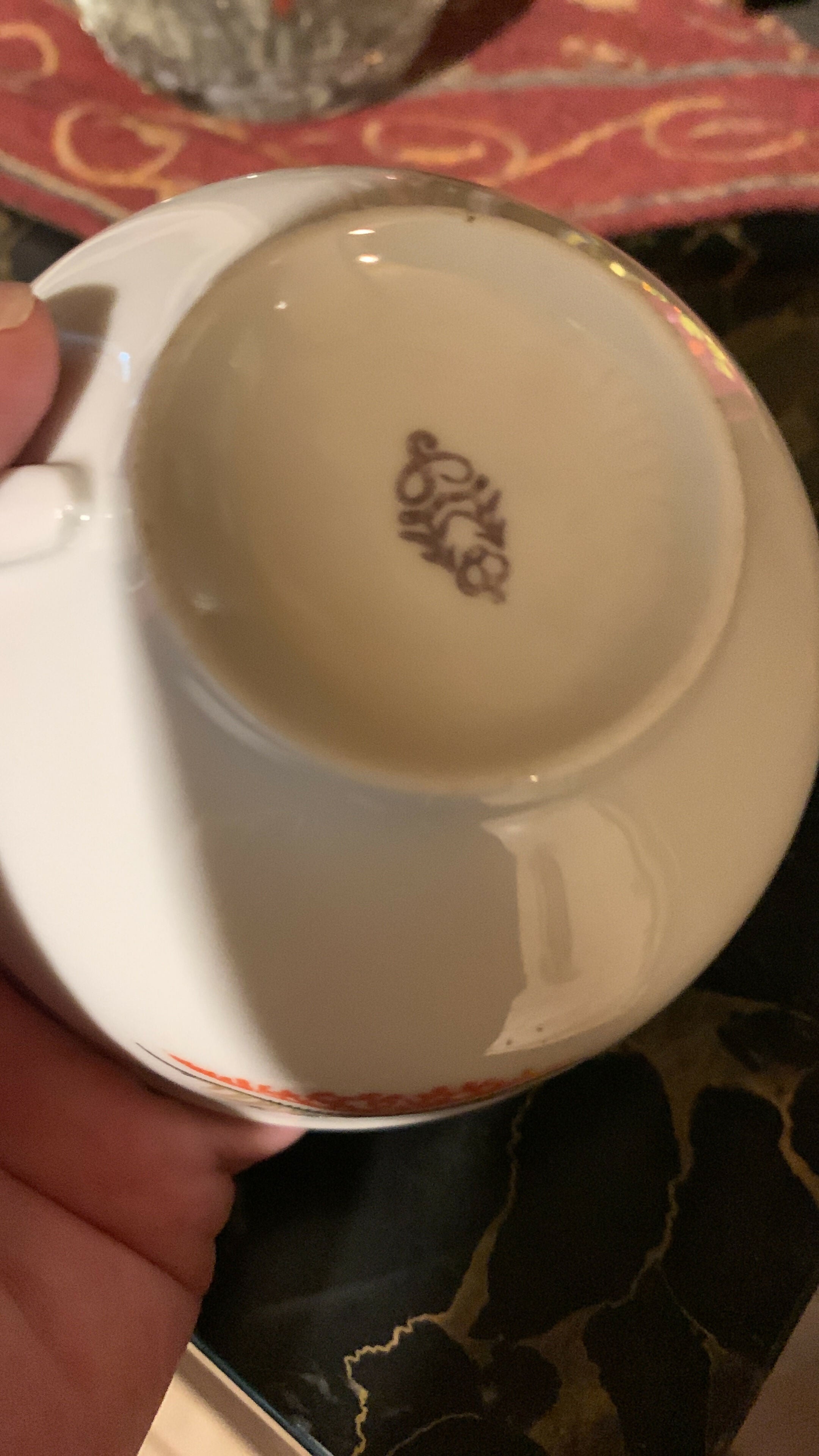 Conjunto de Chá Porcela Tcheca