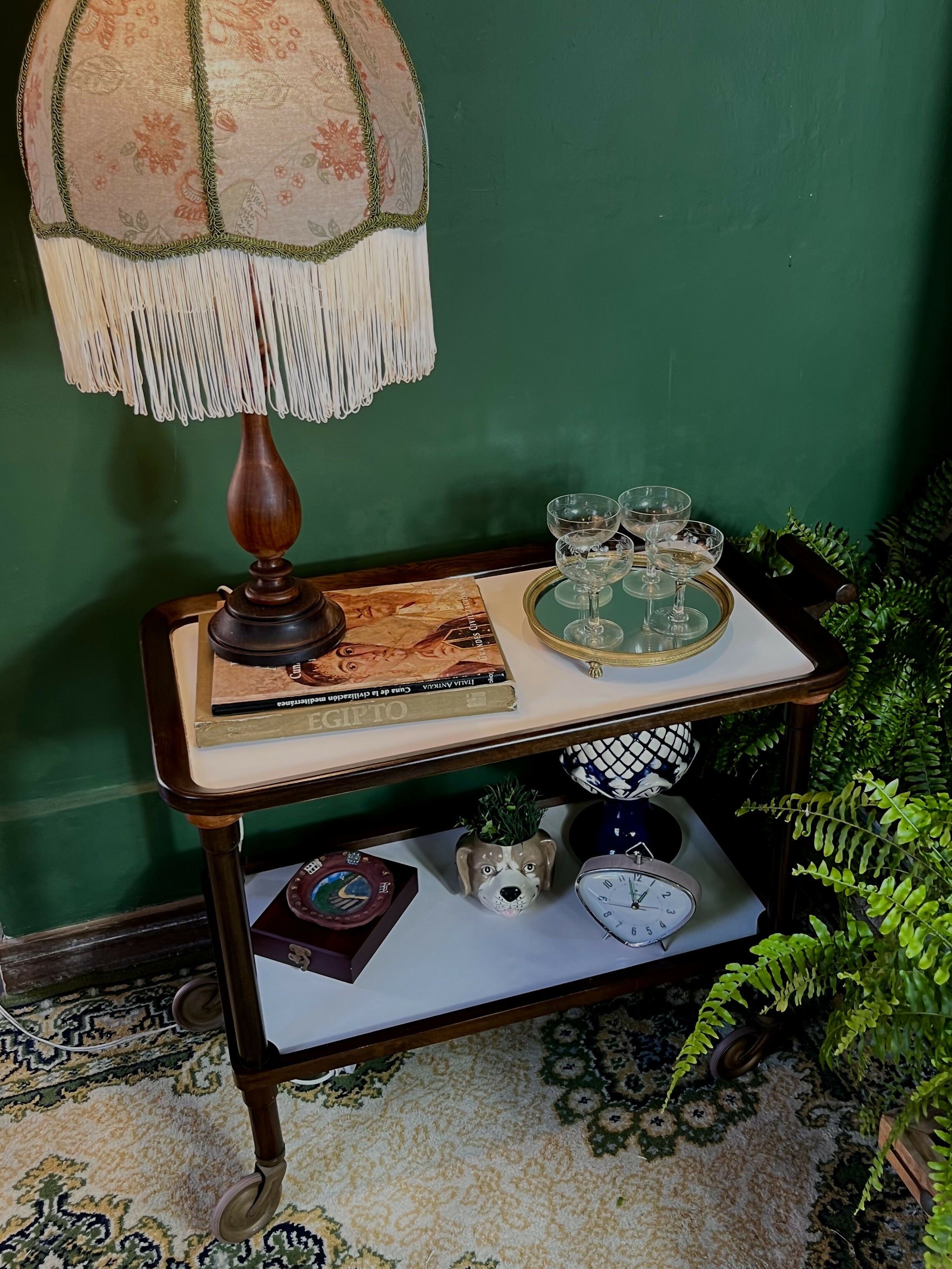 Carrinho de chá 60’s em Jacarandá