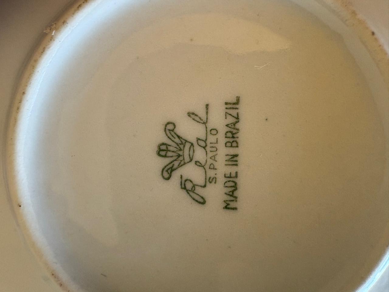 Xícaras porcelana real - Xícaras "Café com Prosa"