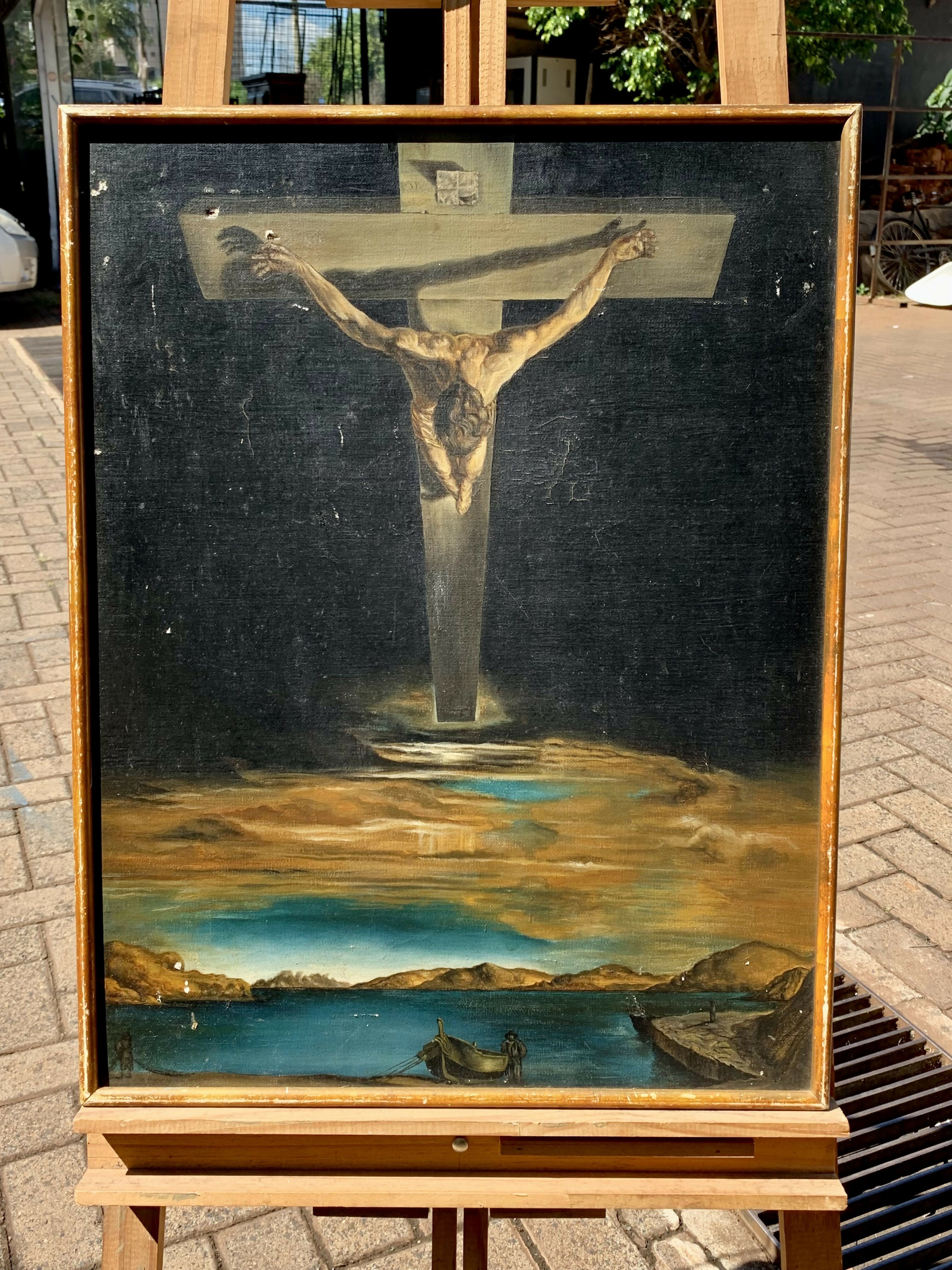 quadro Cristo de São João da cruz