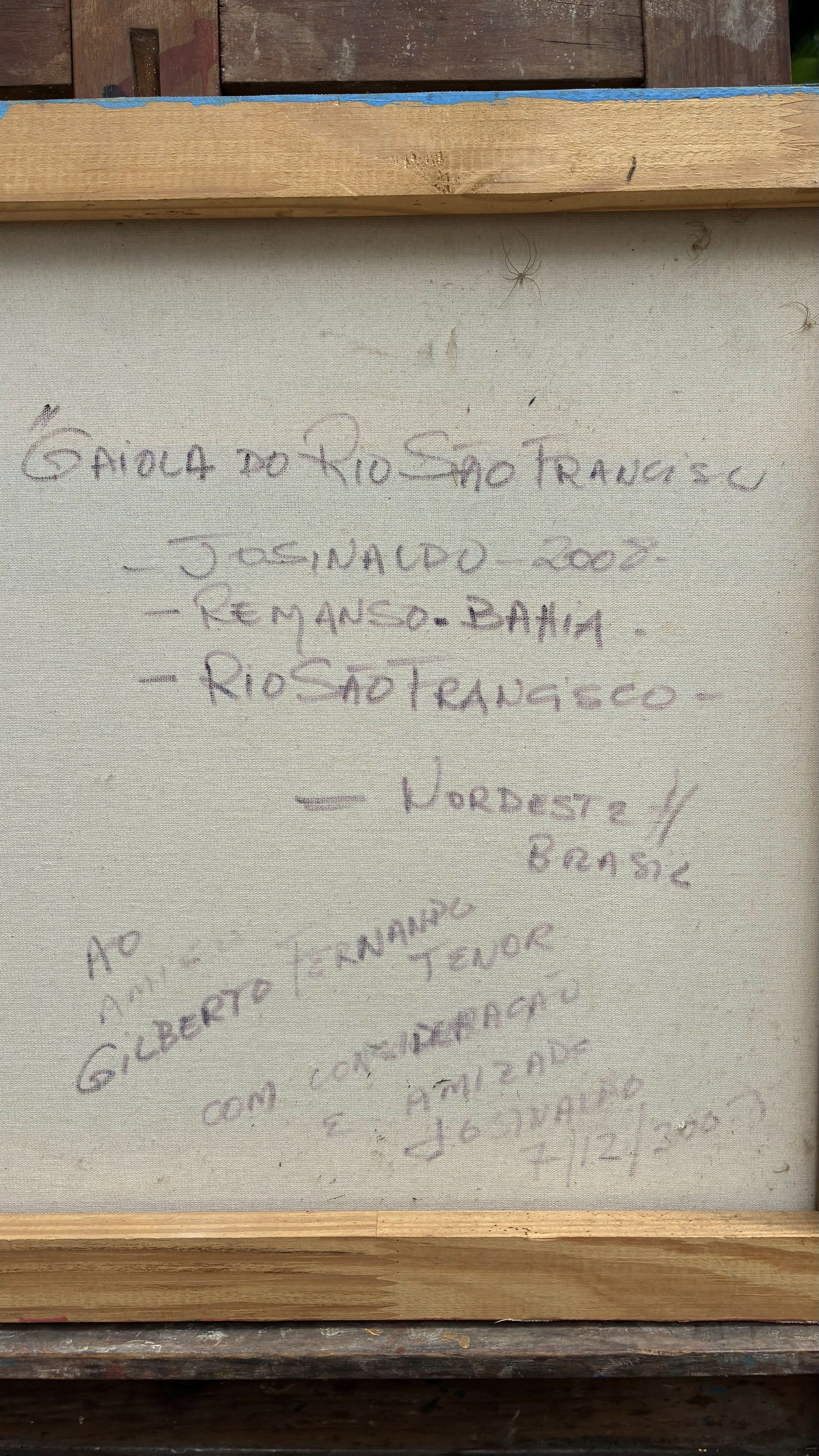 QUADRO ÓLEO SOBRE TELA ASSINADO