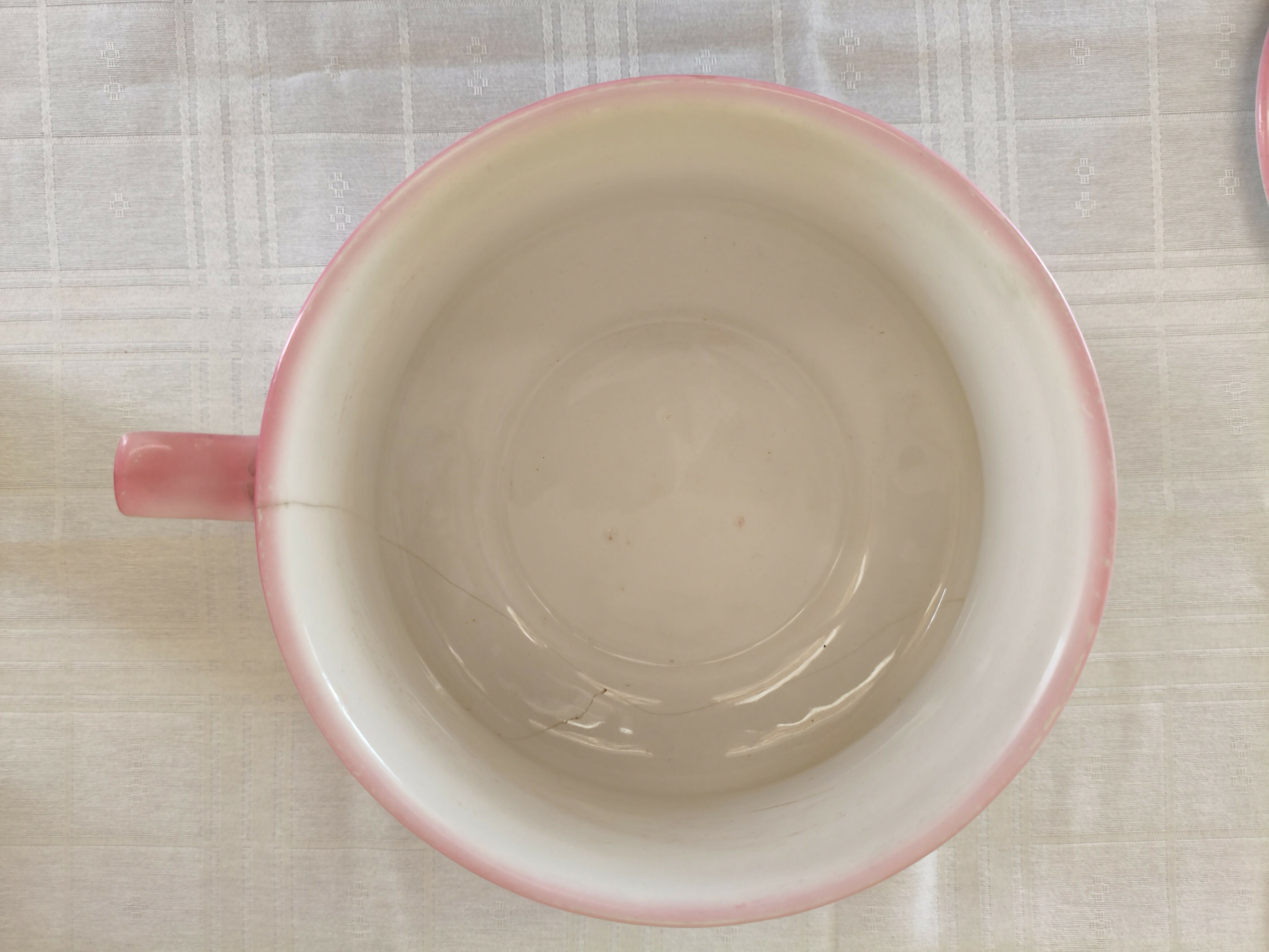Penico antigo porcelana inglesa J&amp;G Meakin
