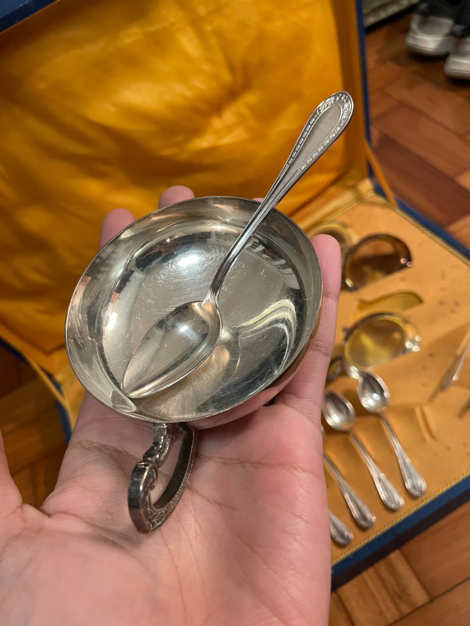 prata 90 - conjunto 24 peças para sobremesa eberle