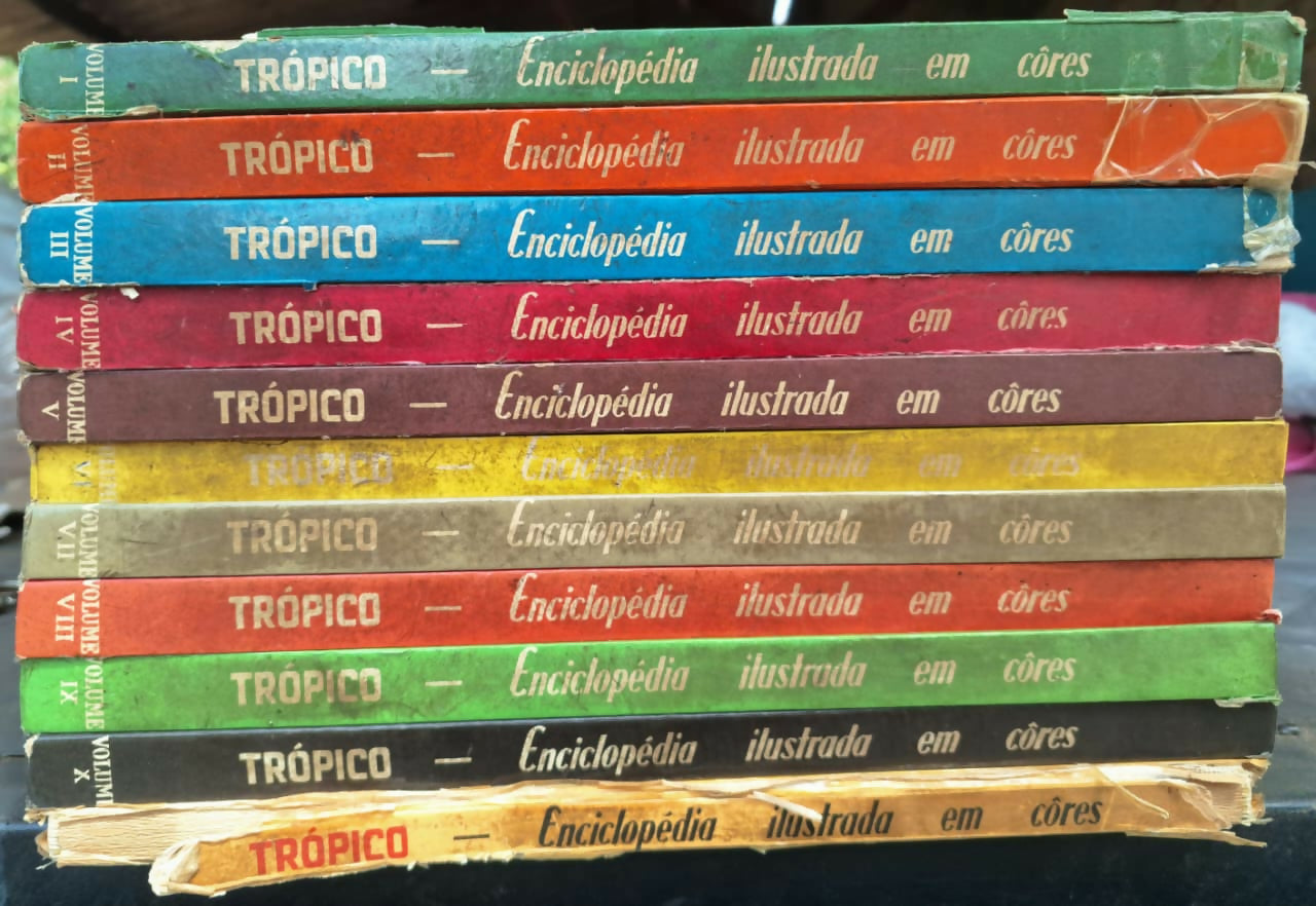 Coleção 16 Livros Enciclopédia Antiga