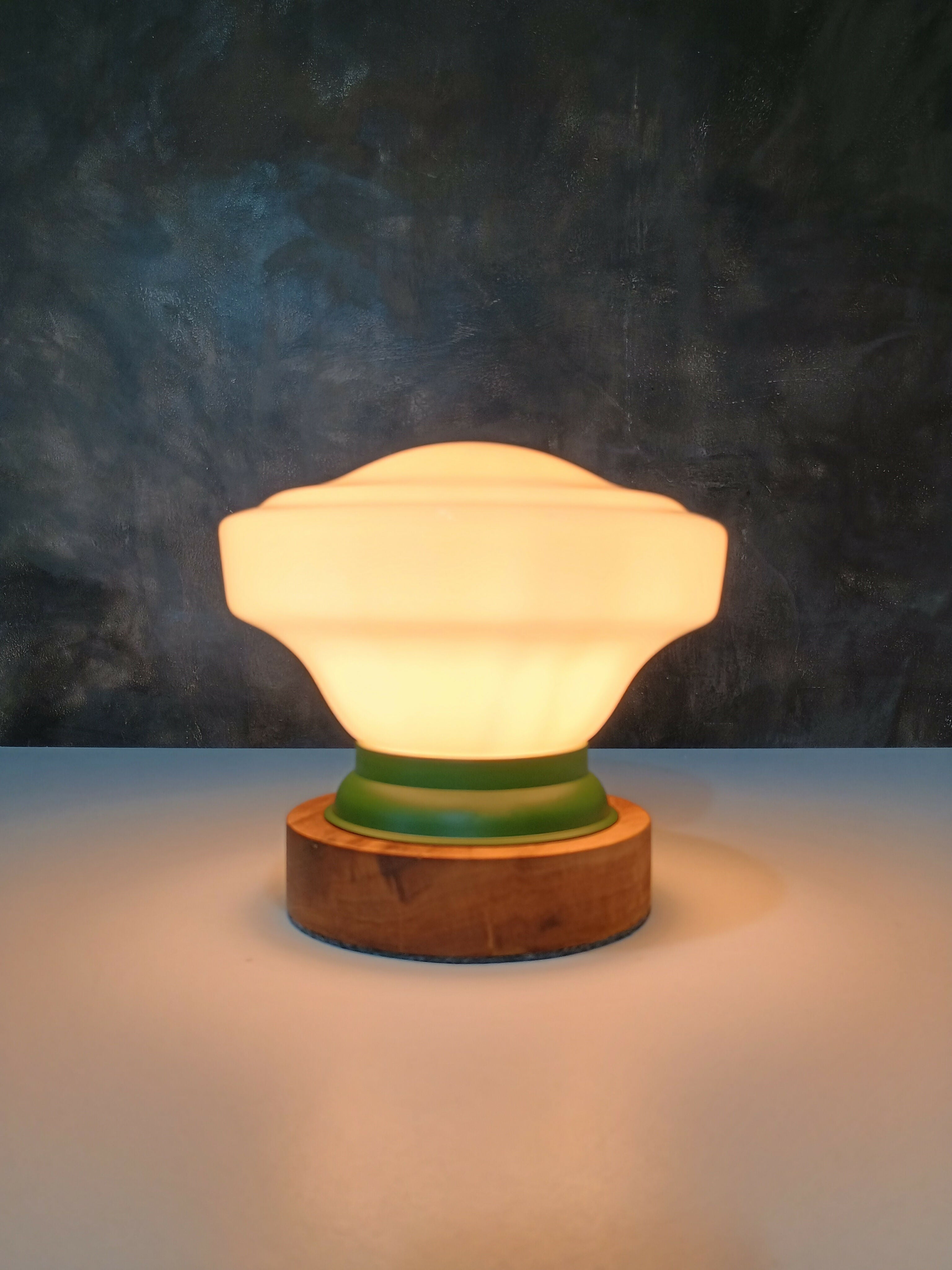 Luminária Opalina de Outono