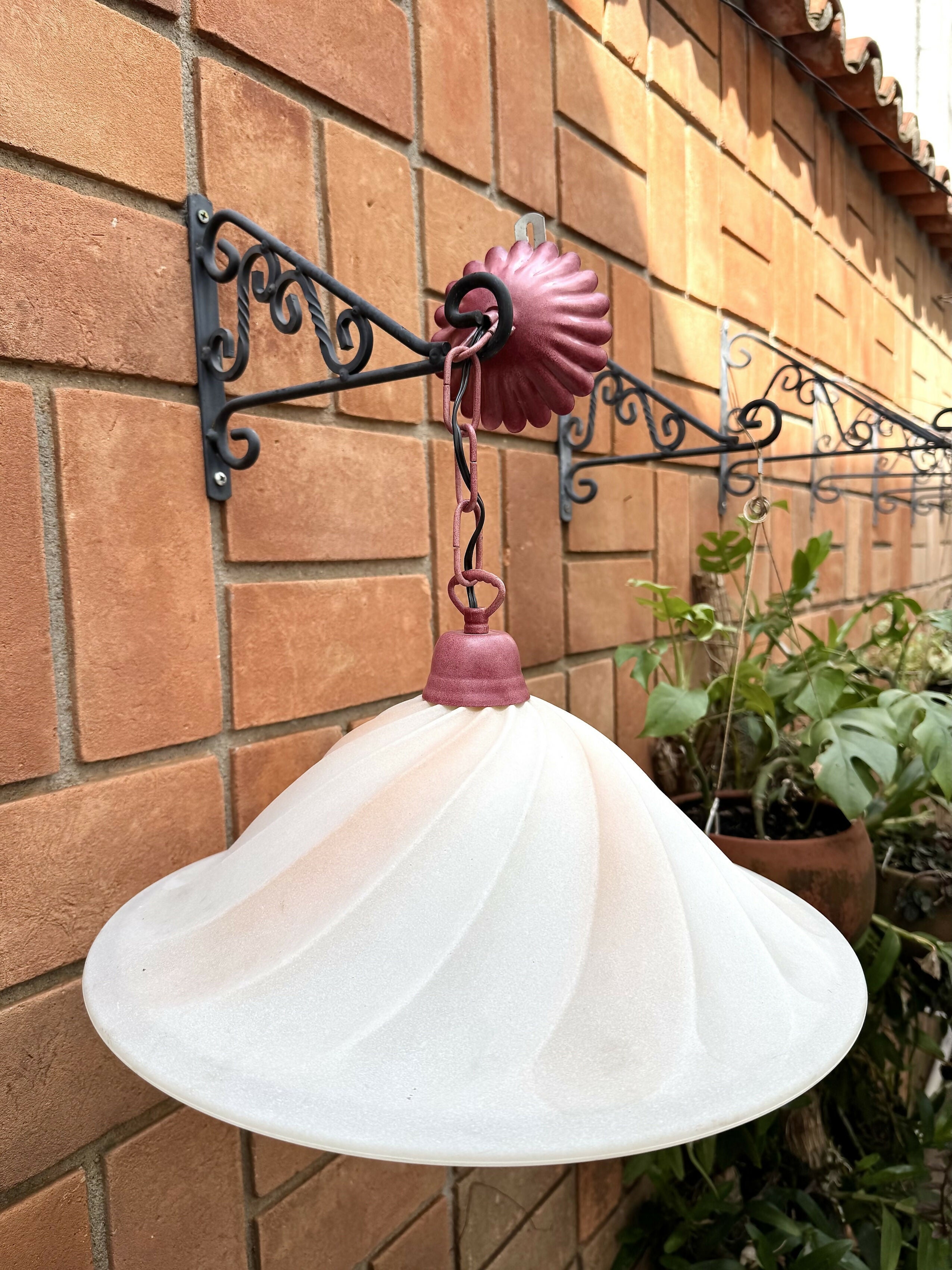 LUMINÁRIA LUSTRE PENDENTE EM ALABASTRO