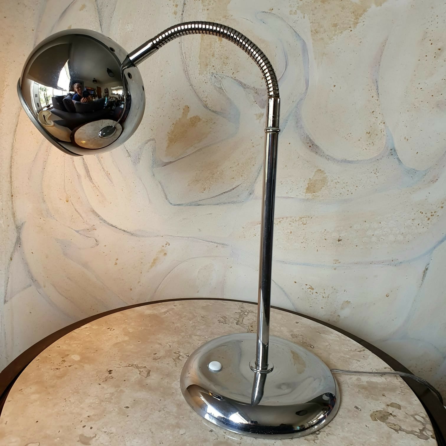 Luminária de mesa Retrô Bolinha