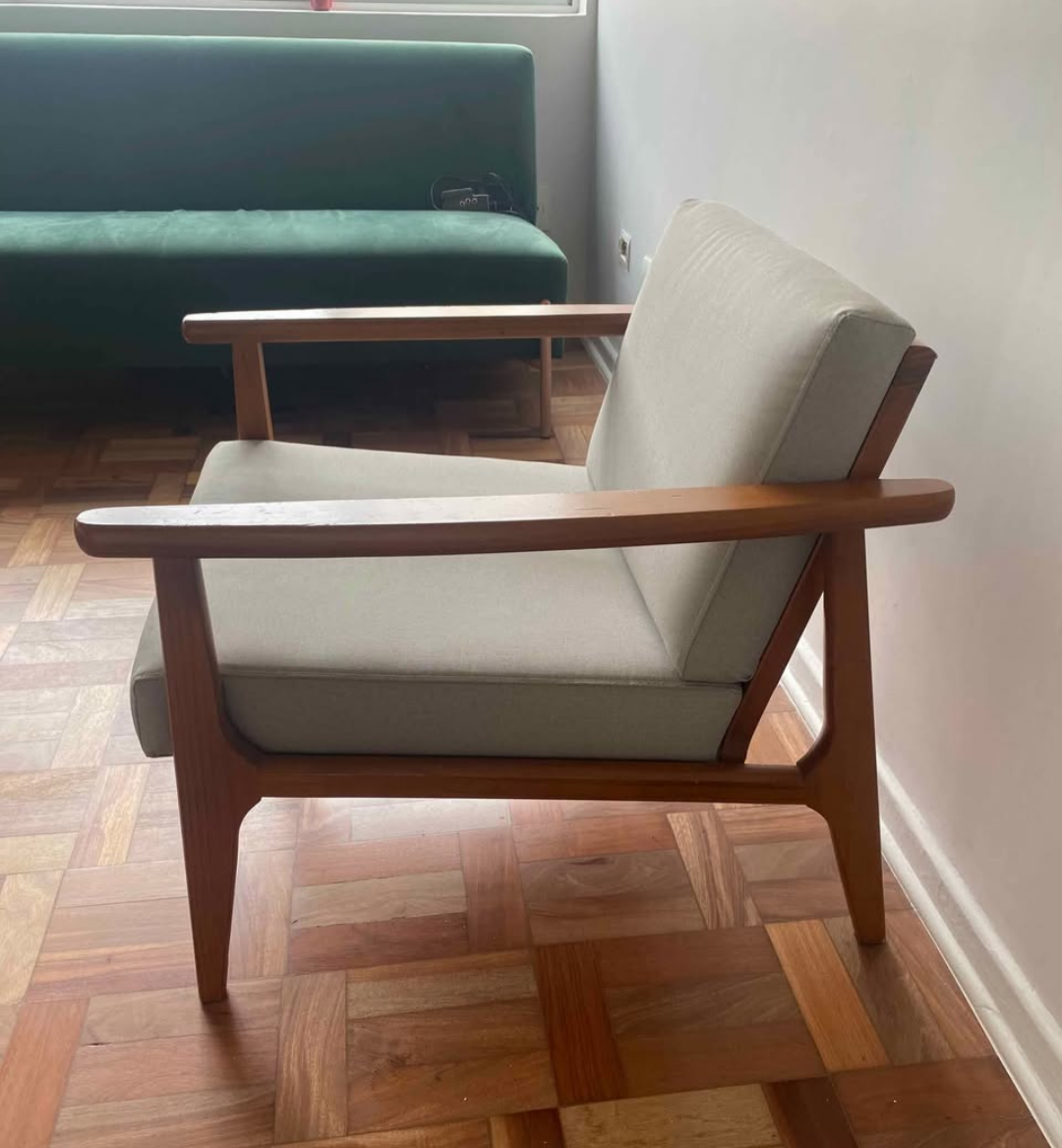 Poltrona Win Tok&amp;Stok | Estilo Mid-Century