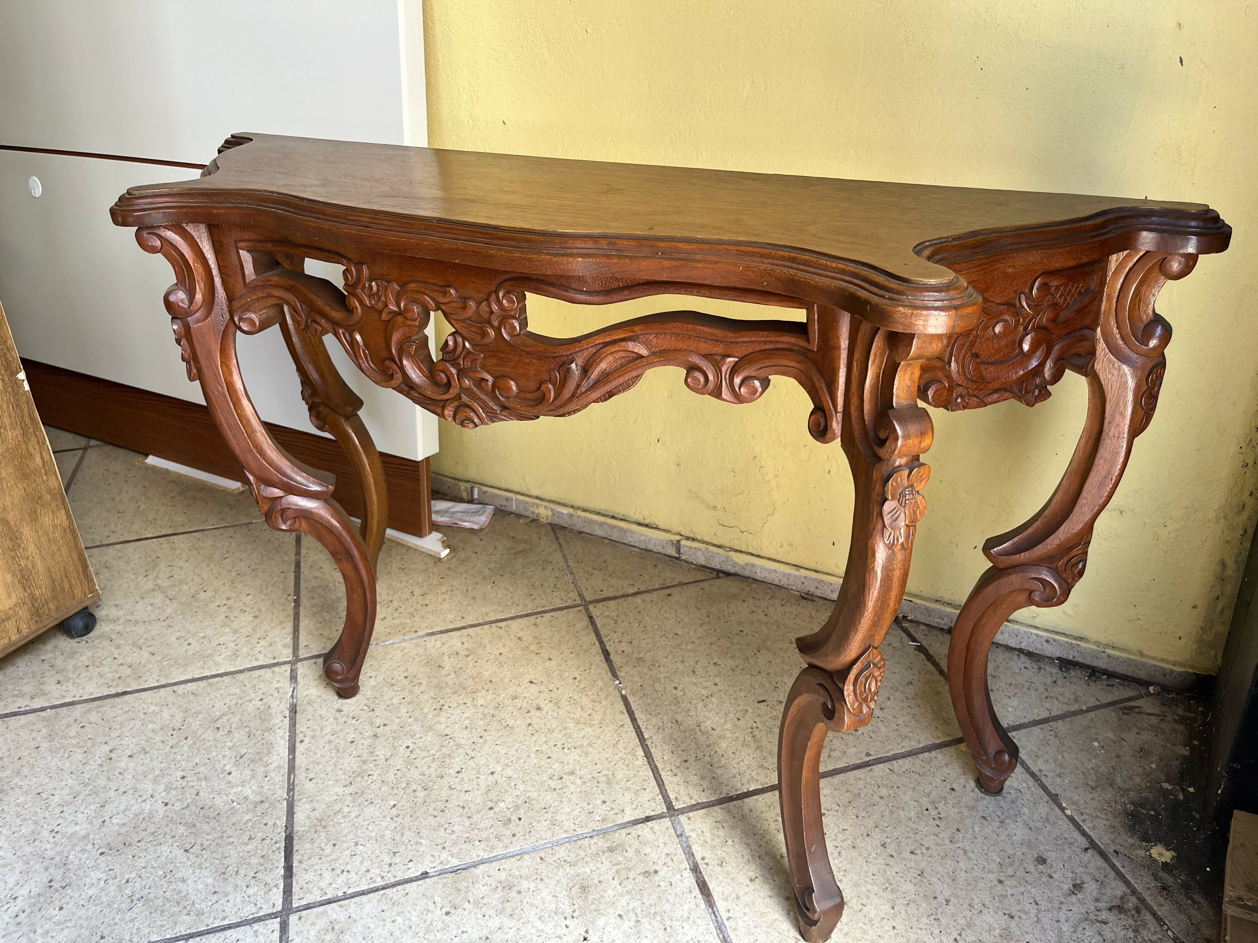 (OFERTA) APARADOR COM ESPELHO EM PERFEITO ESTADO DE MADEIRA