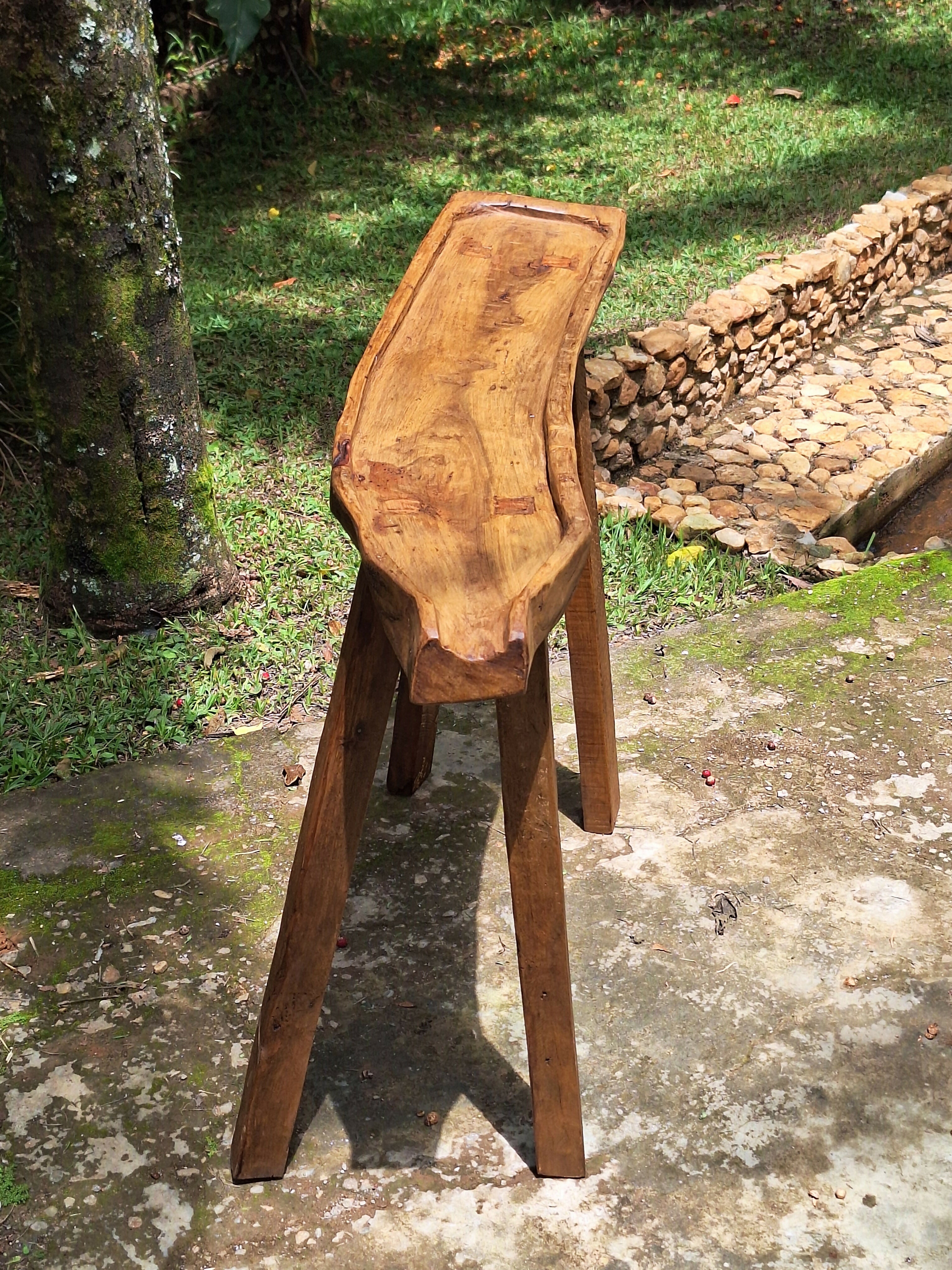 Queijeira Rústica Madeira Maciça Garimpo Mineiro