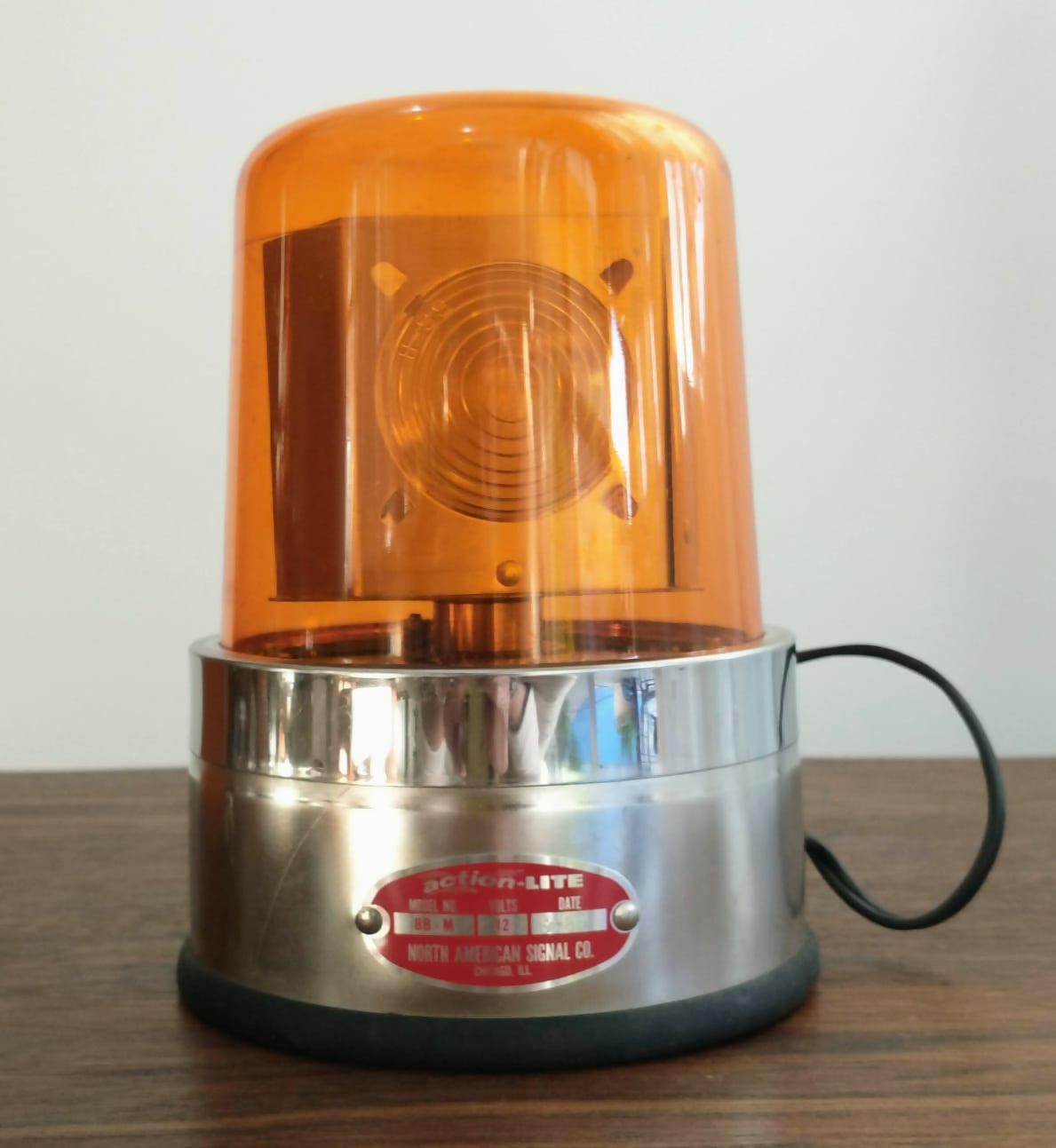 Beacon industrial americano-década de 80-sem uso