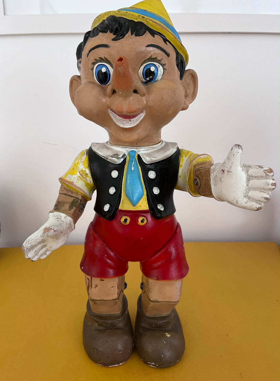 Boneco Pinóquio Vintage - Décadas de 1960-1970