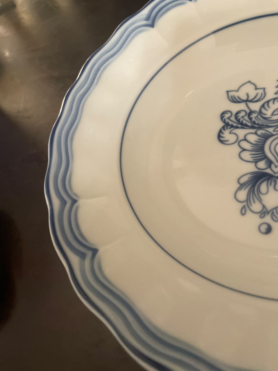6 pratos de jantar em porcelana espanhola Bidasoa