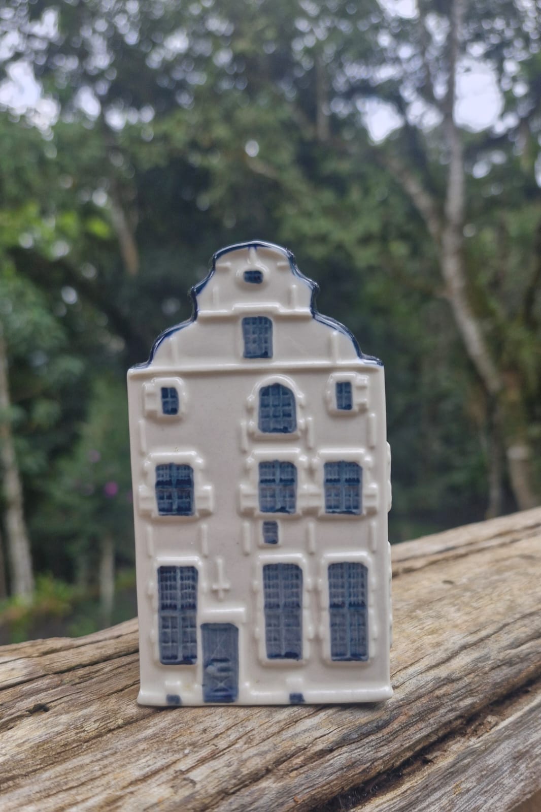 Rara Miniatura Casinha Holandesa KLM Bols Delft Nº 84