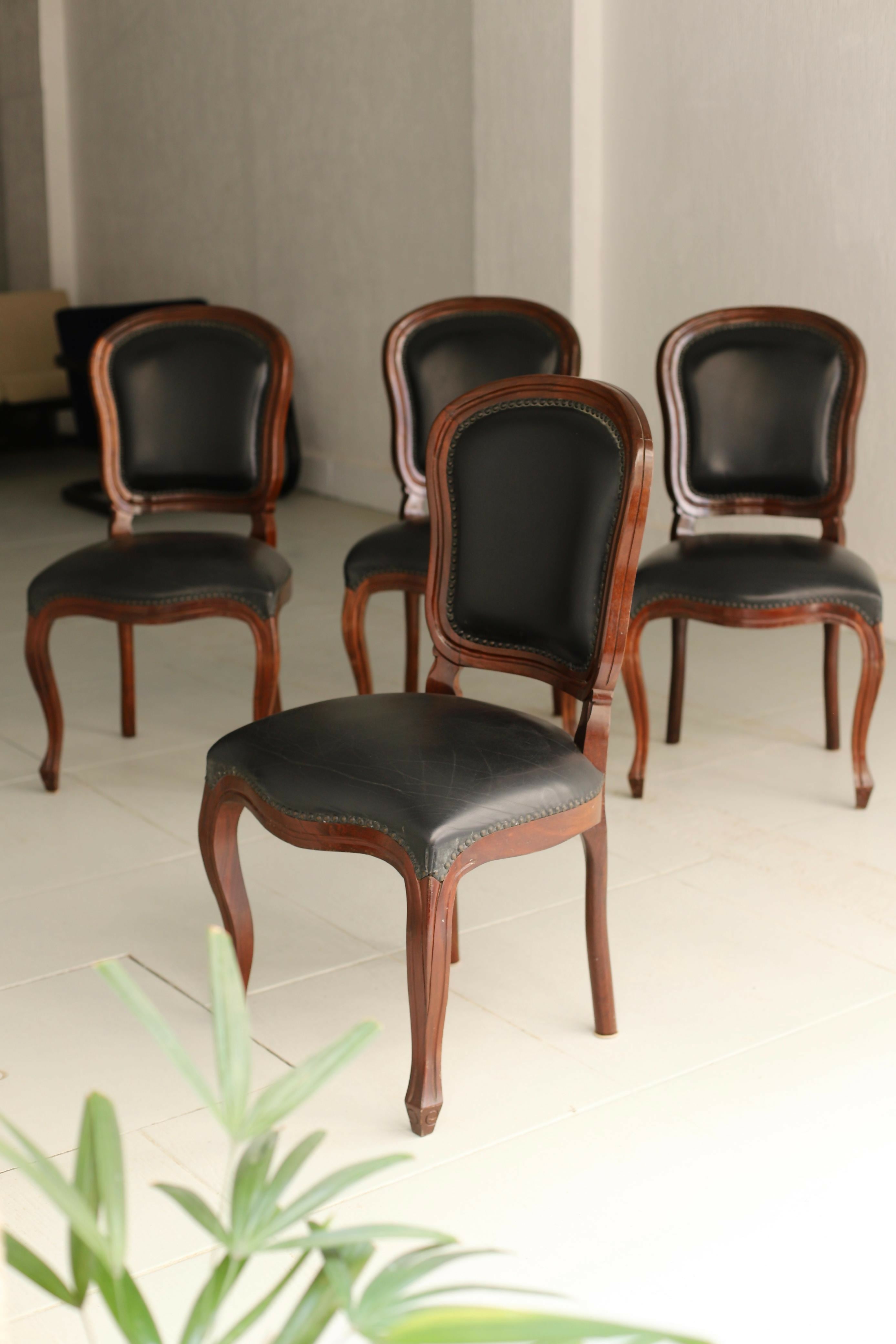 Quarteto de cadeiras Luís Felipe