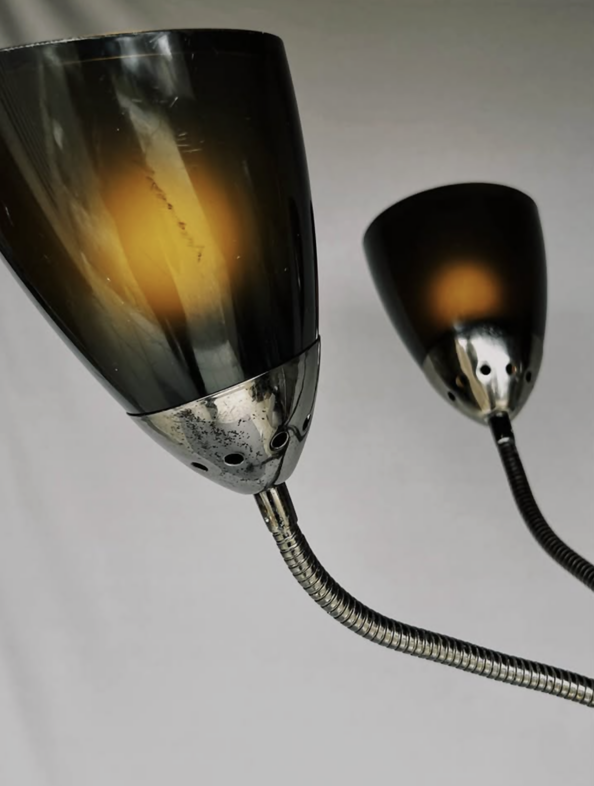 Luminária de chão goose neck