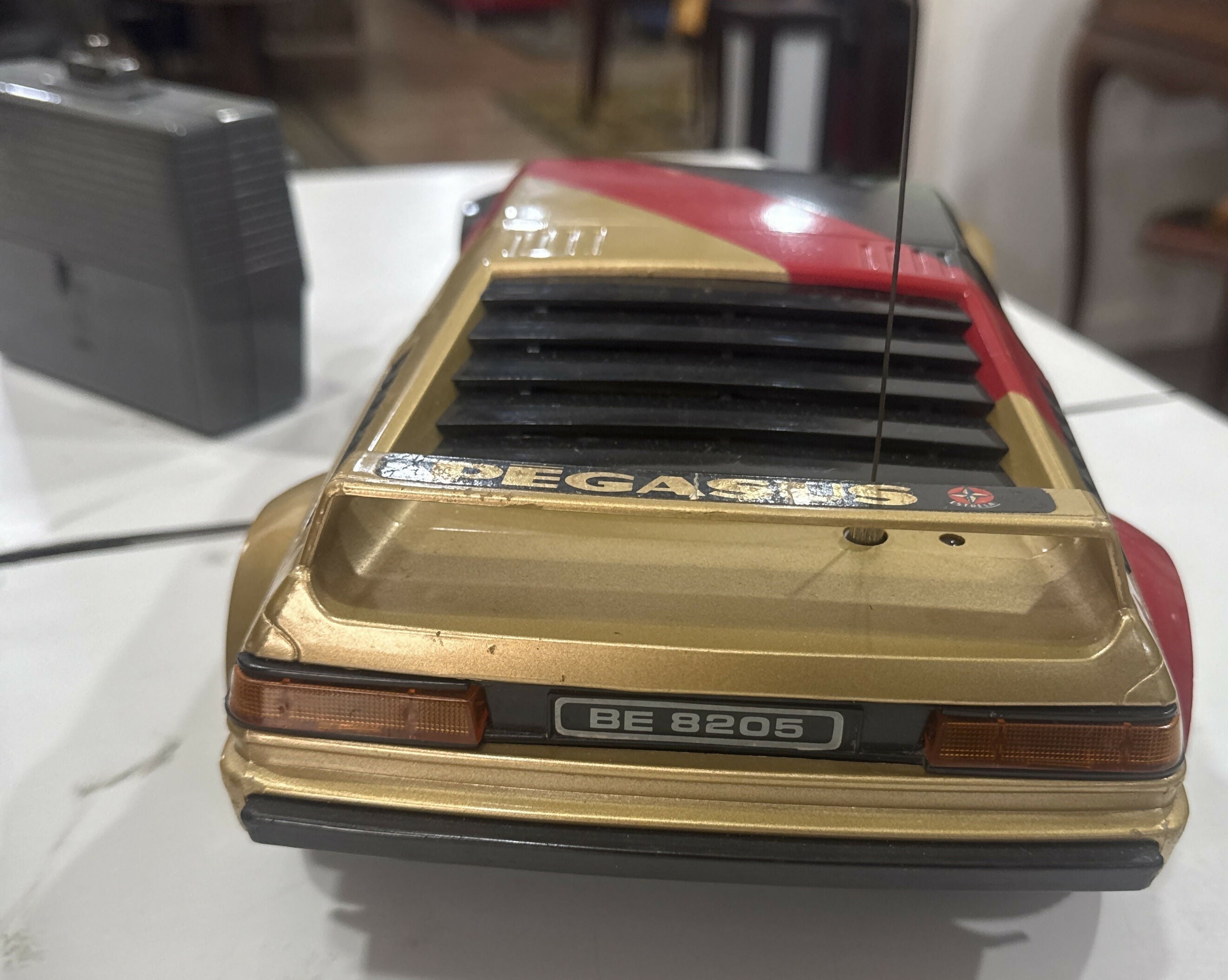 Pegasus Série Ouro 1983 – Estrela • Rádio Controle • Original • Com Caixa