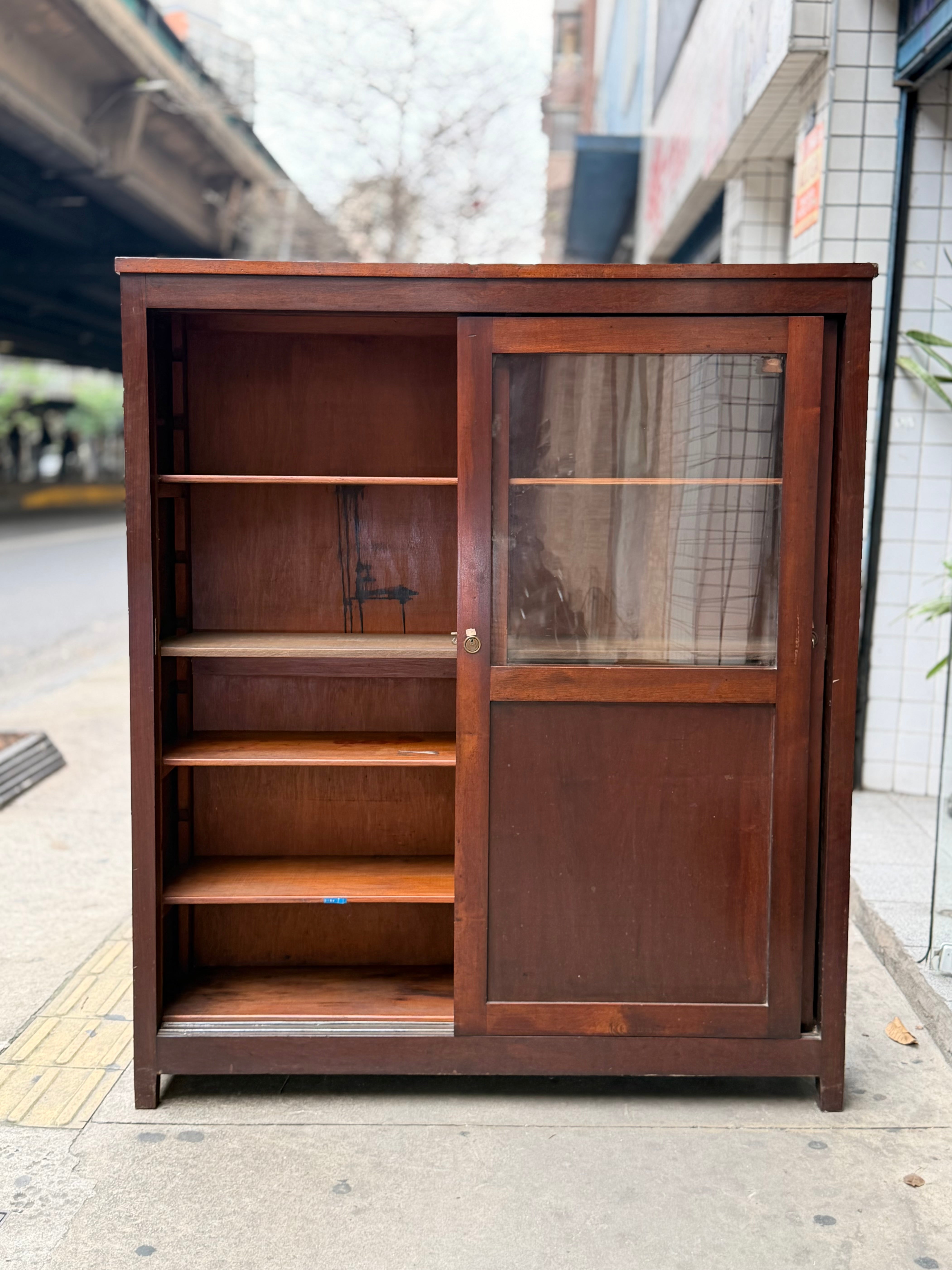 Armário / Livreiro com Portas de Correr