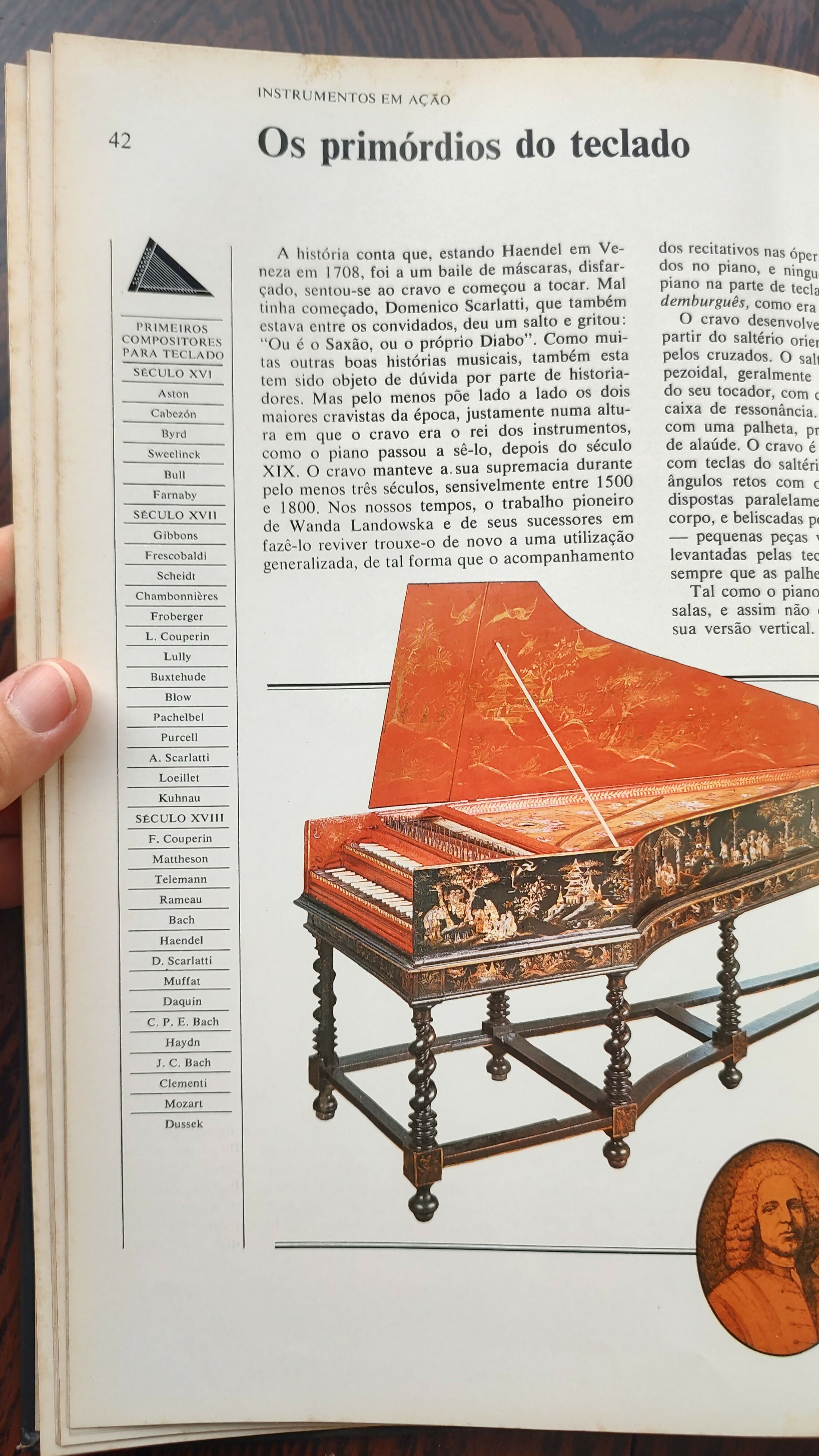 Livro &quot;O livro da Música&quot; publicado em 1979