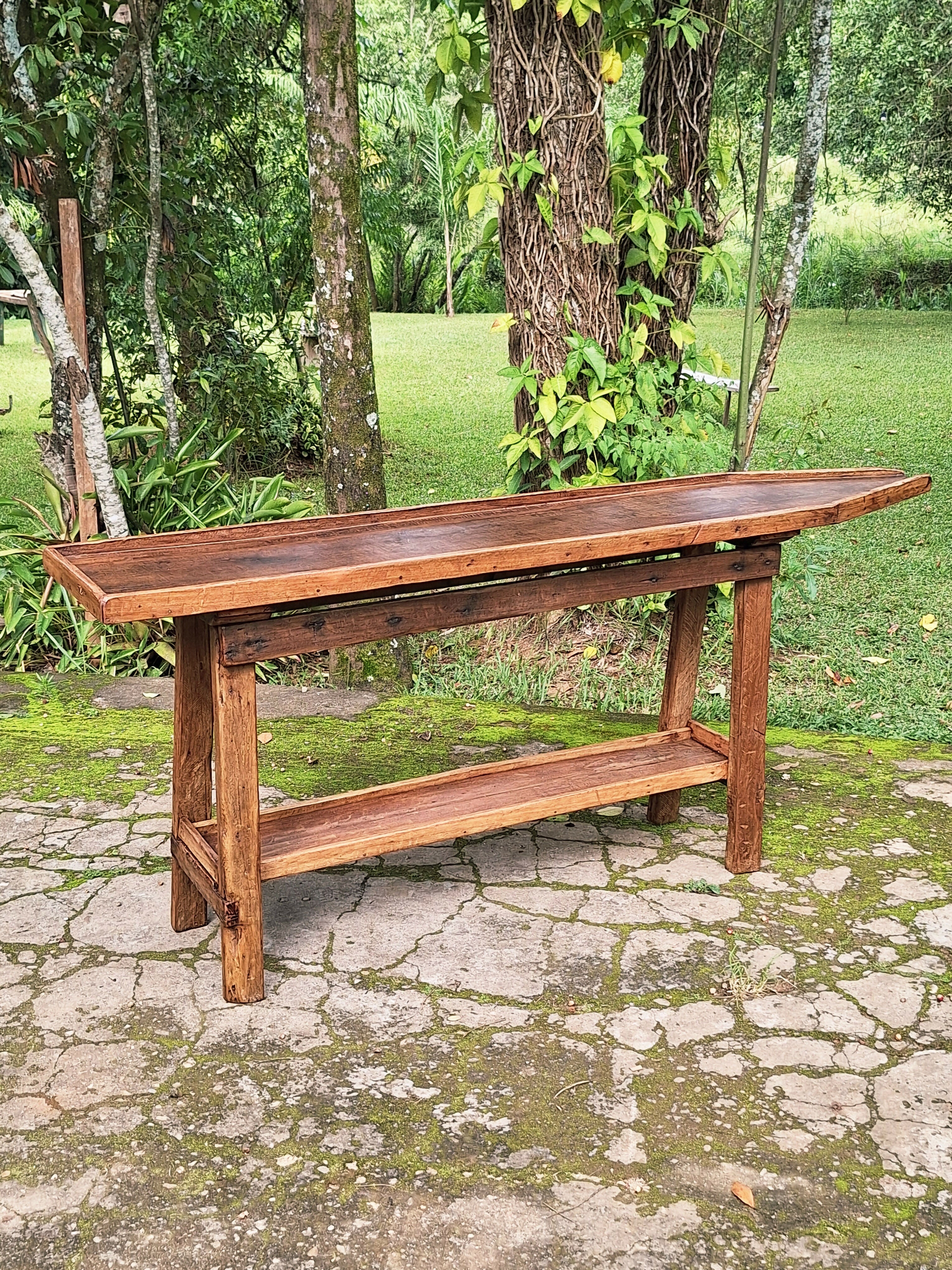 Queijeira Rústica Madeira Maciça Garimpo Mineiro