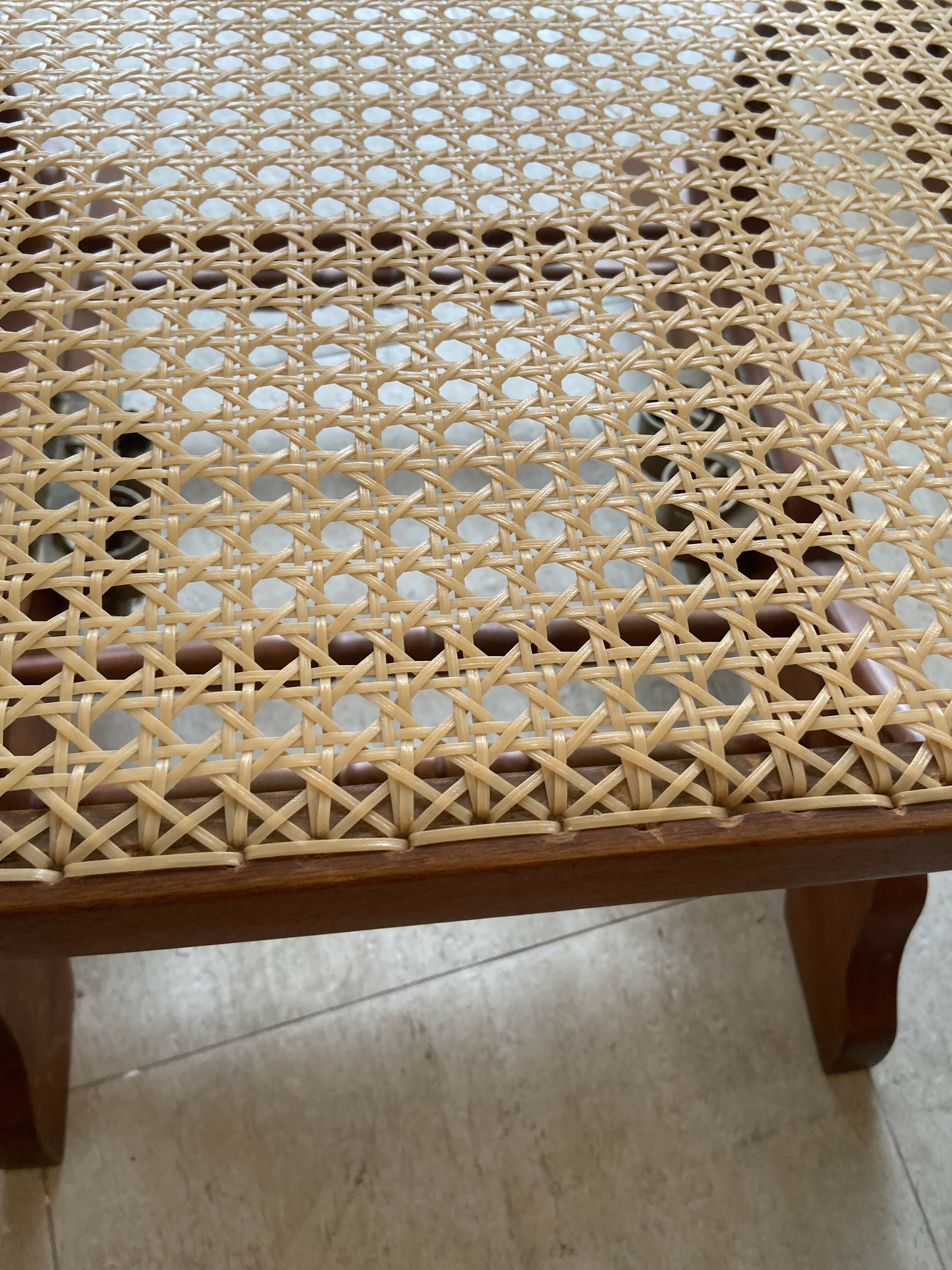 CADEIRA DE BALANÇO MOLA PALHINHA THONET