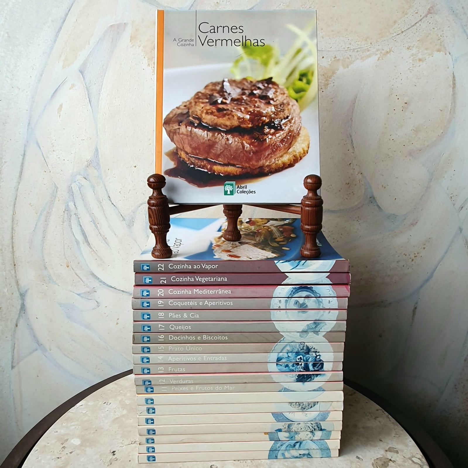 Coleção culinária A Grande Cozinha da Abril -20 livros