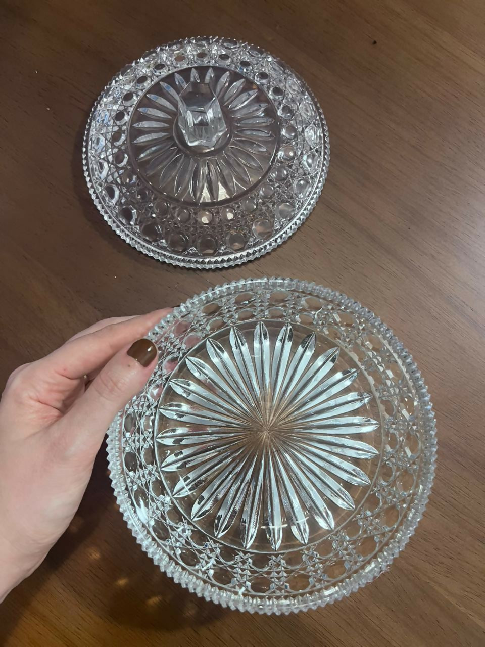 Bombonière em cristal