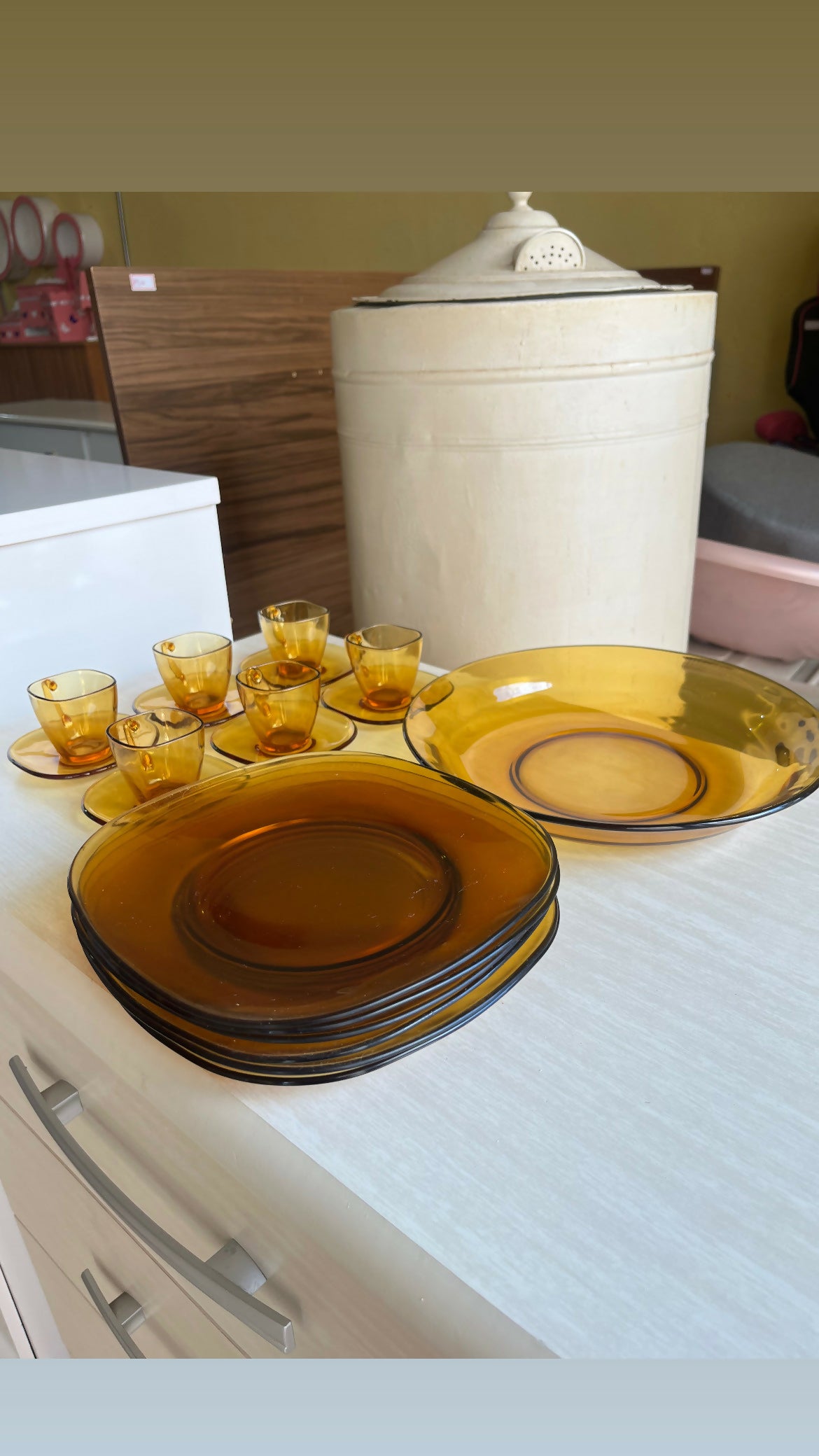 CONJUNTO DE SOBREMESA VERECO FRANCÊS 19 peças