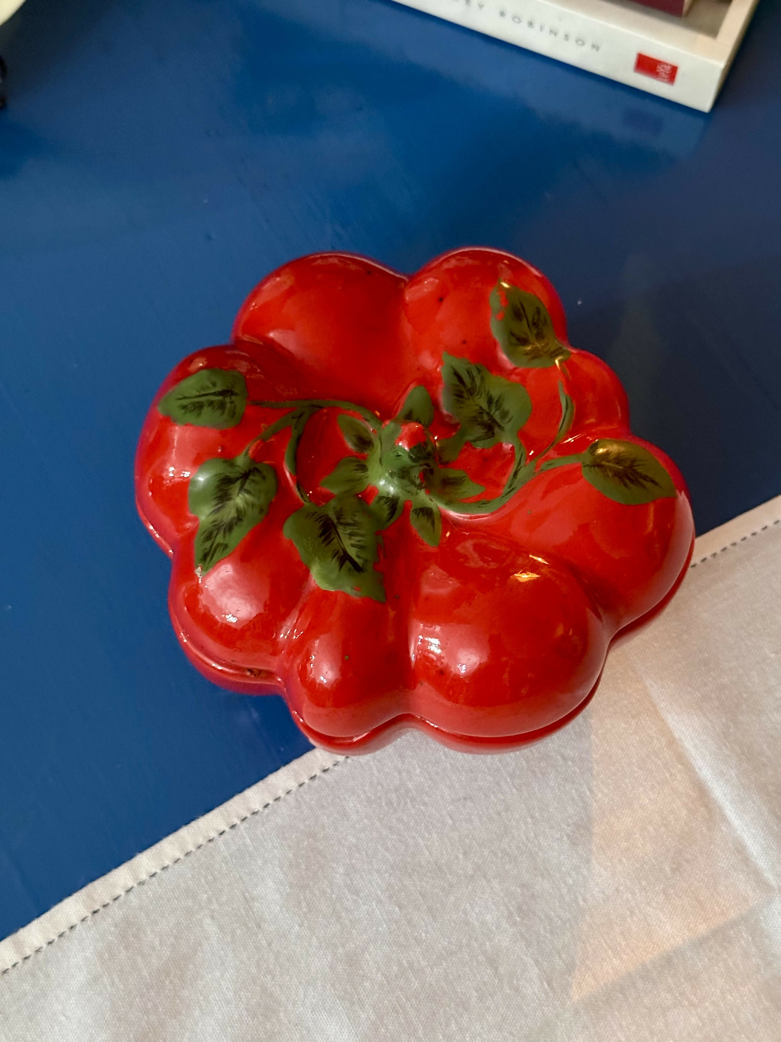 Potiche formato lindeza de tomate da antiga manufatura Weiss