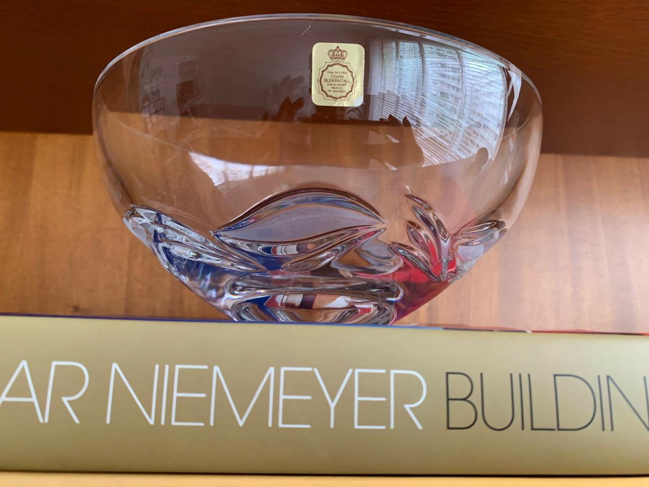 Bowl em cristal alemão Bleikristall