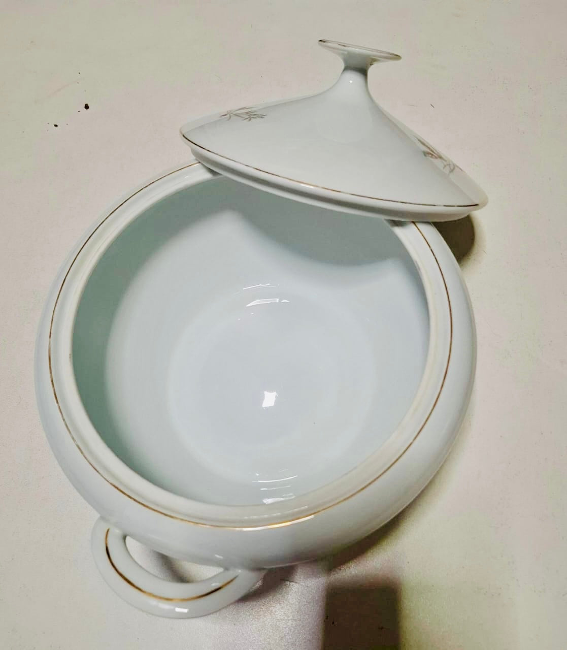 Conjunto com sopeira porcelana Real