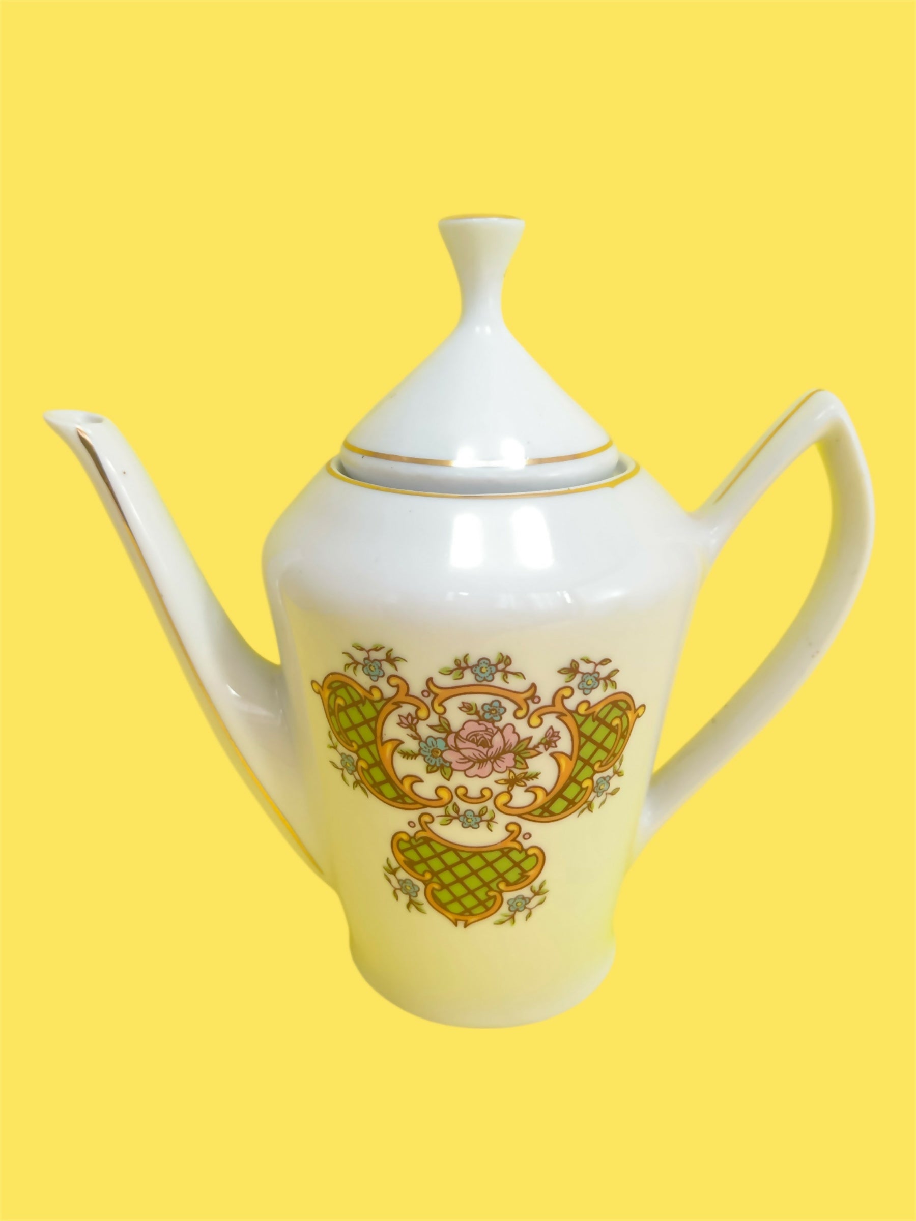 Jogo chá e café Porcelana Pozzani