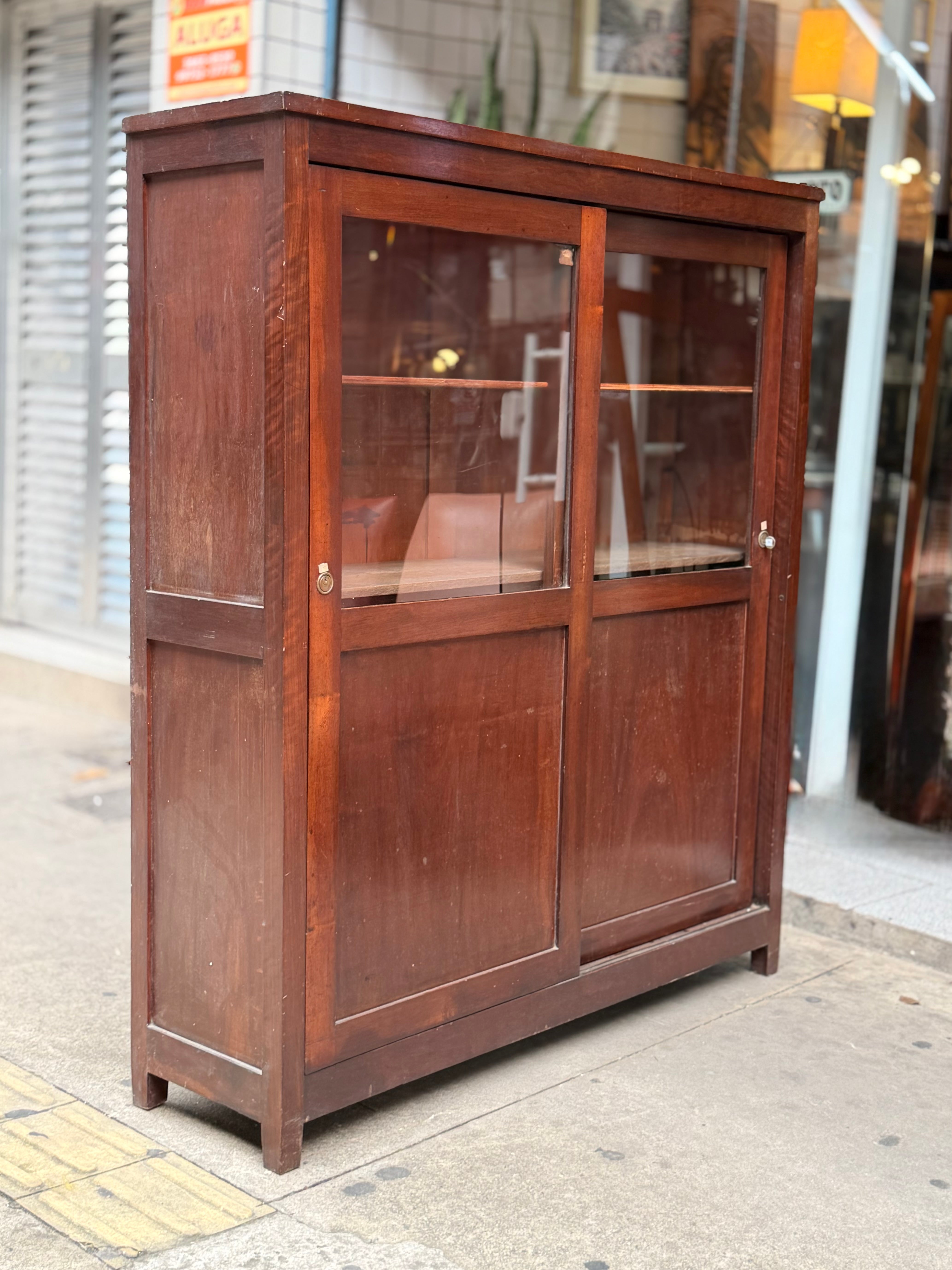 Armário / Livreiro com Portas de Correr