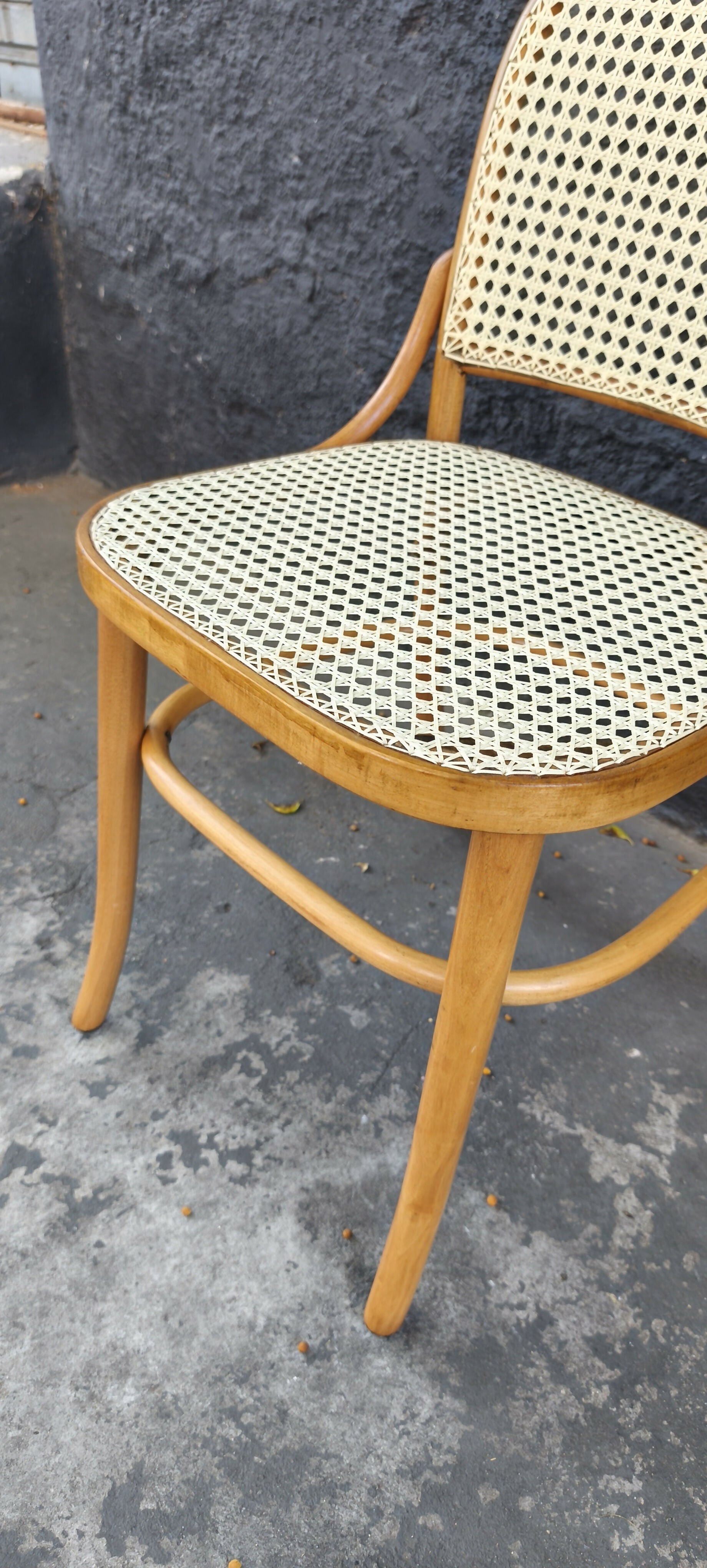 Par de cadeiras Thonart Meridien com palhinha