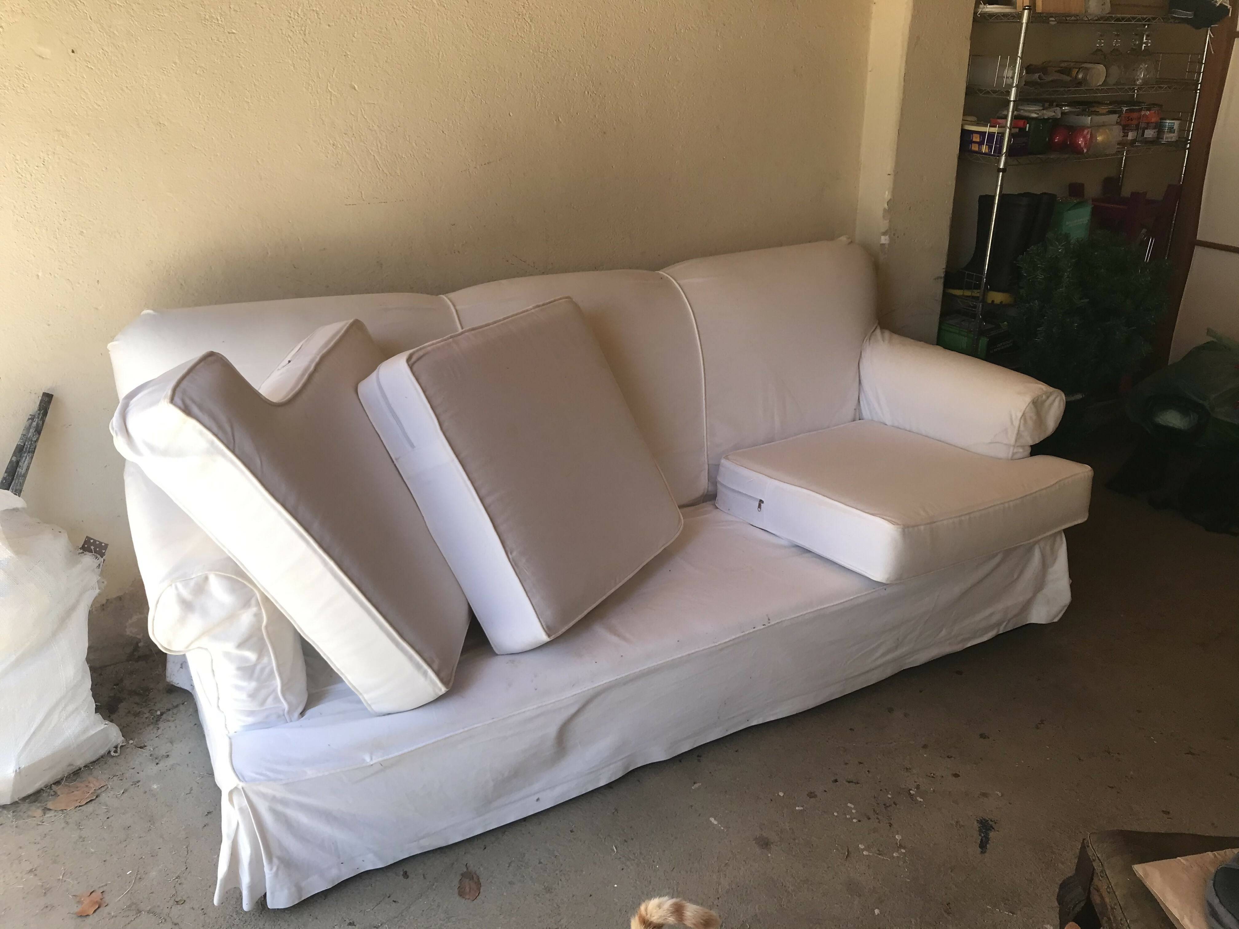 Sofá Clássico de 3 Lugares - Anos 90 - Impecável!