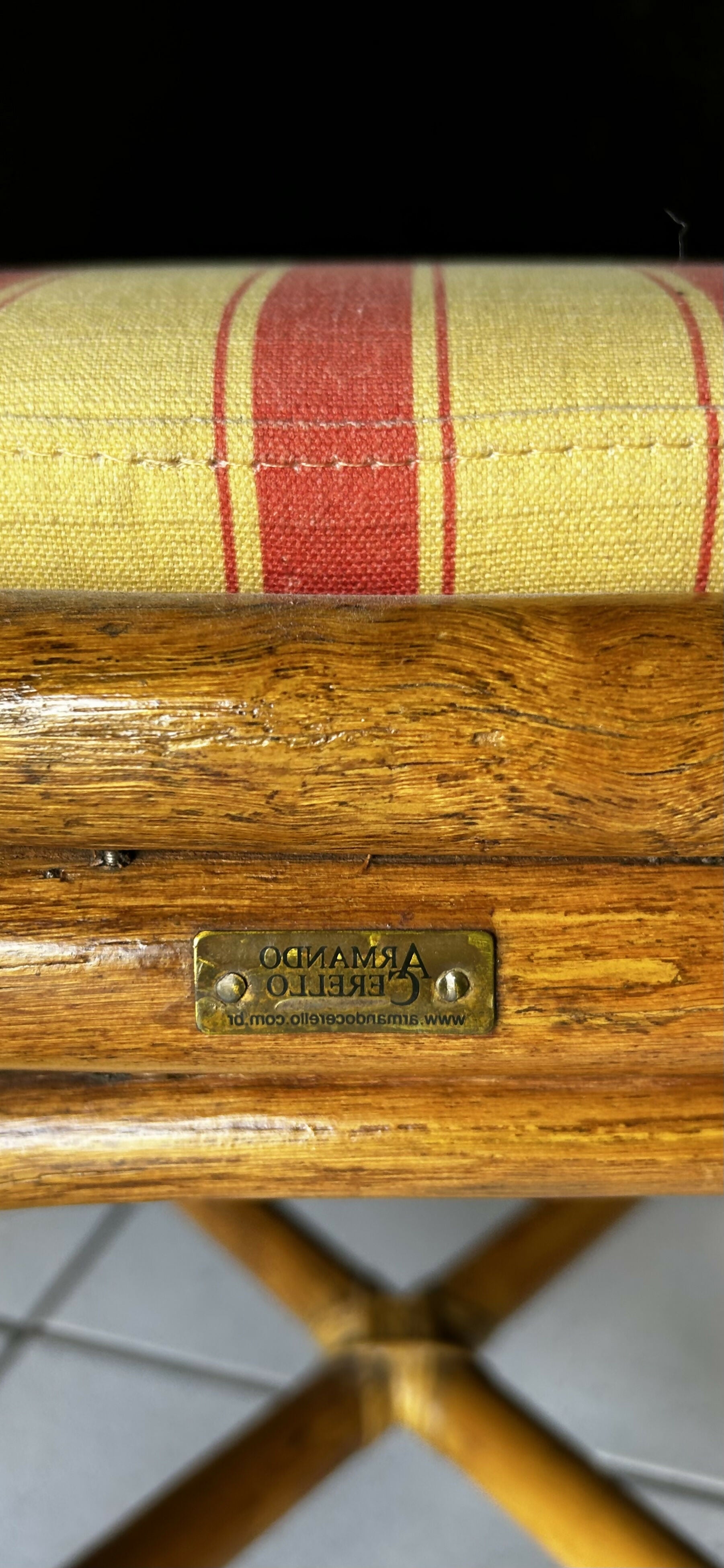 Quarteto Cadeiras Armando Cerello em rattan / fibra natural