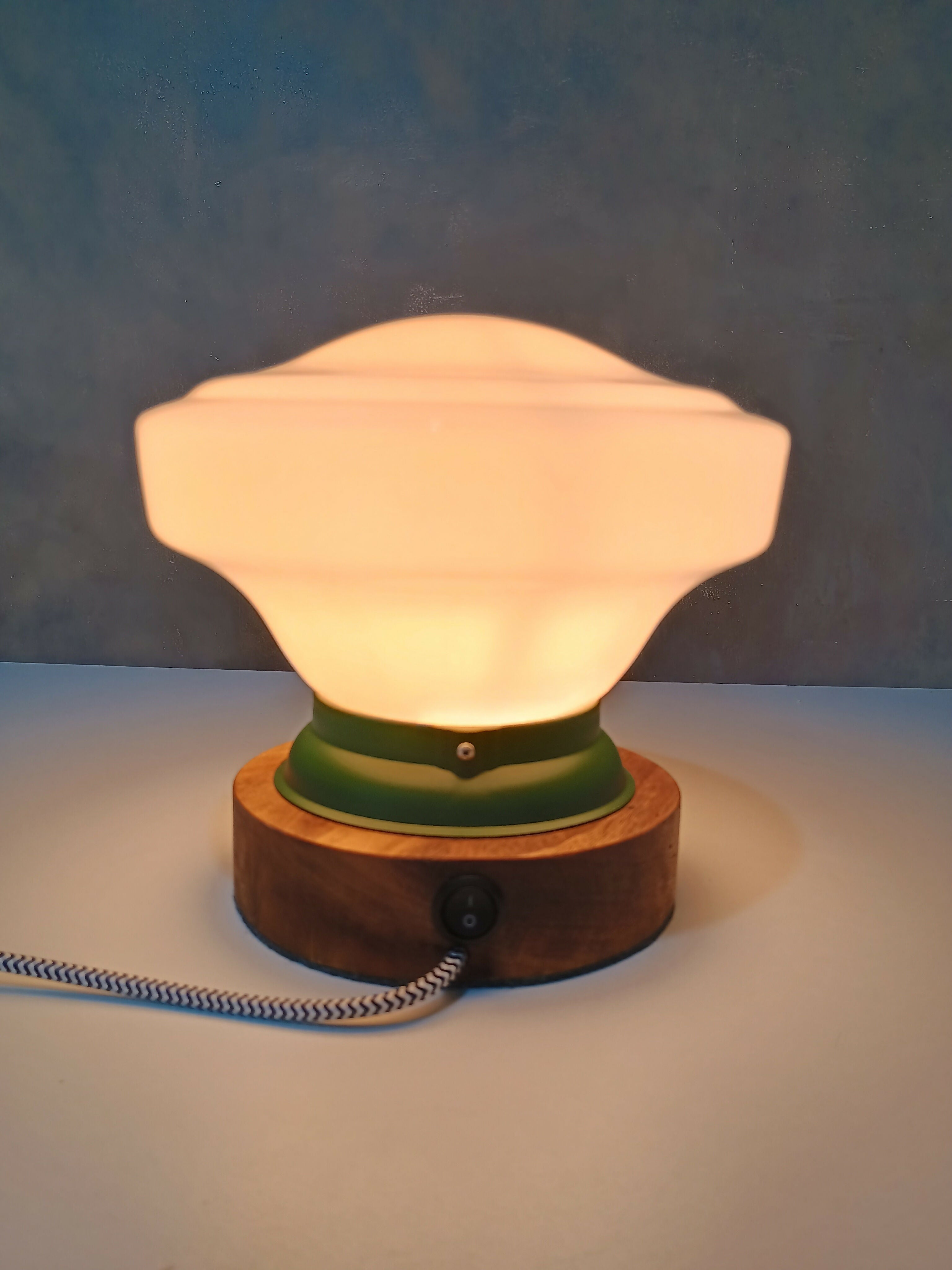 Luminária Opalina de Outono