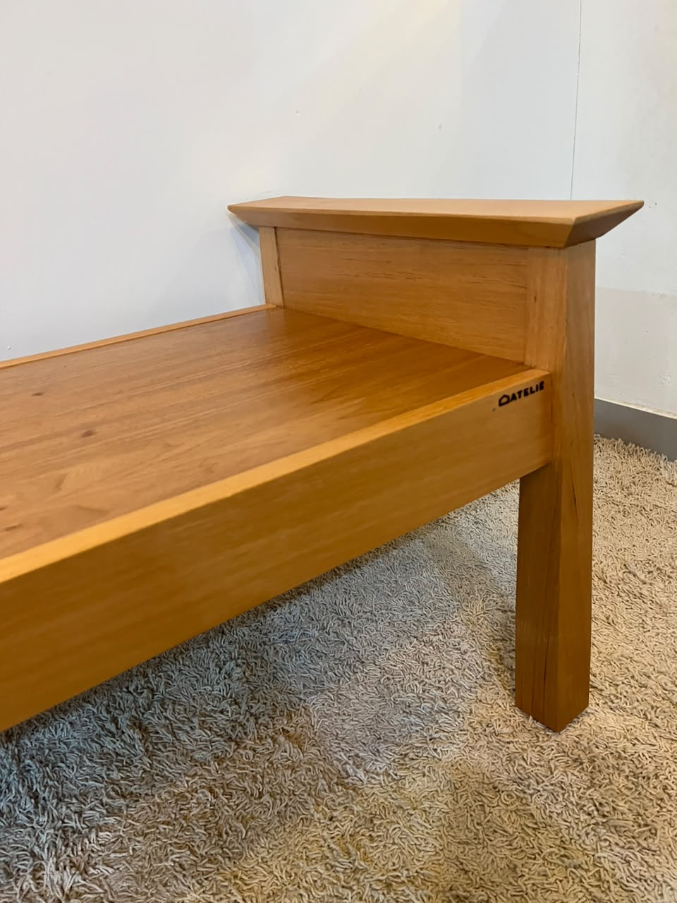 Banco Em Madeira Maciça De Cedro Rosa