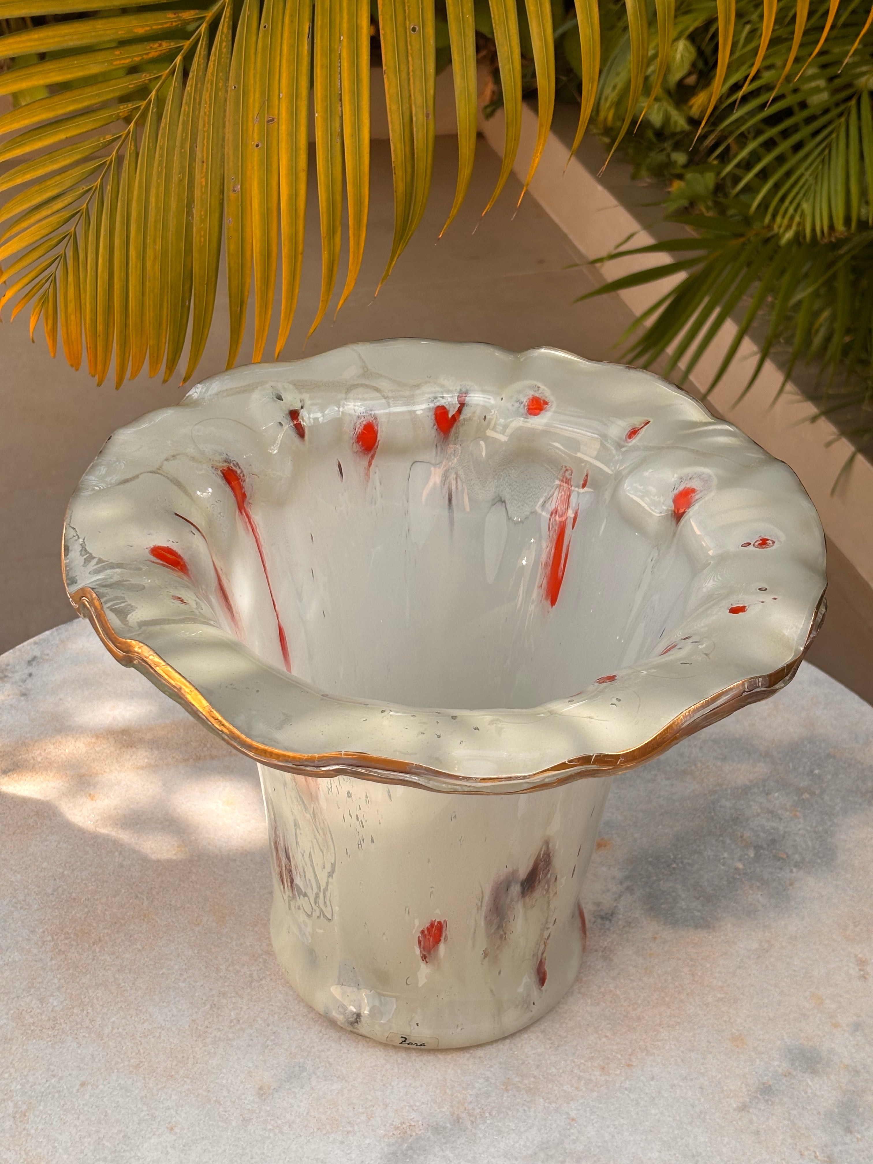 Vaso Murano Fazzoletto Original grande - Zora Da Venezia (30cm)