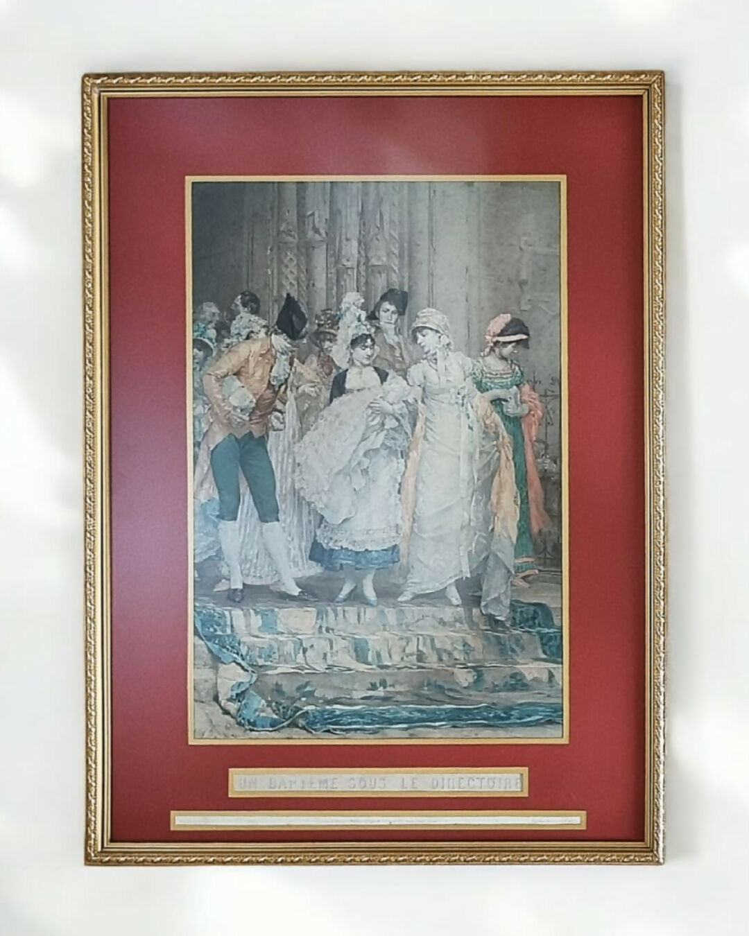 Fotogravura realizada por Goupil & Co. a partir da pintura de Frederik Hendrik Kaemmerer