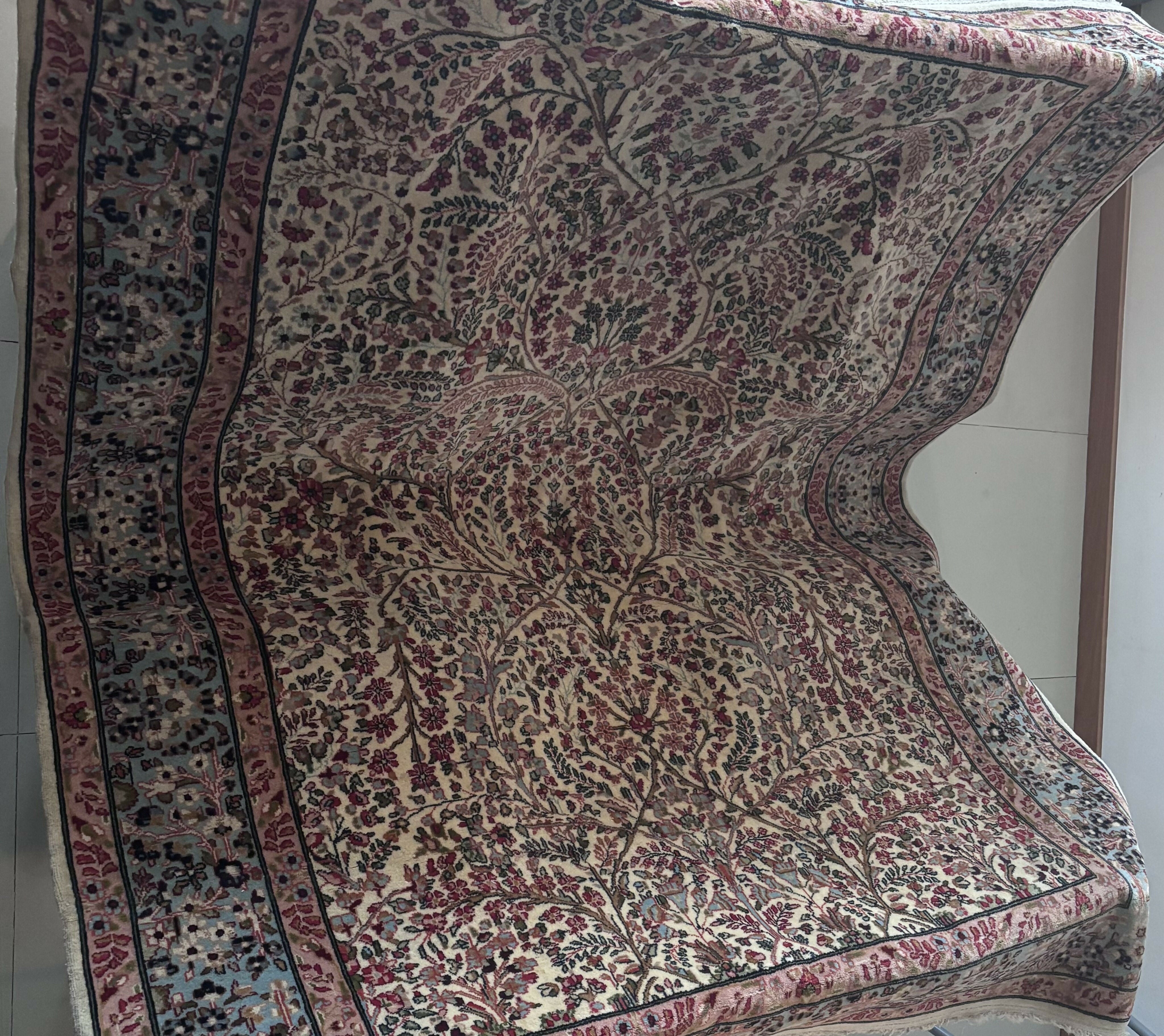 Tapete Persa Fine Indiano feito a mão - clássico original